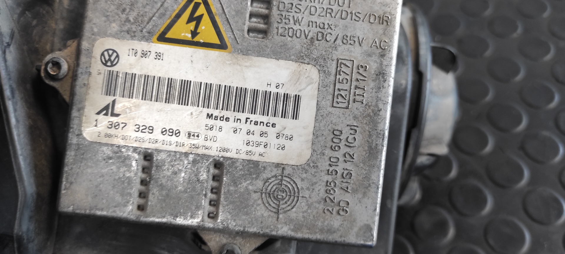 FARO IZQUIERDO VOLKSWAGEN GOLF V BERLINA (1K1) - vista 9