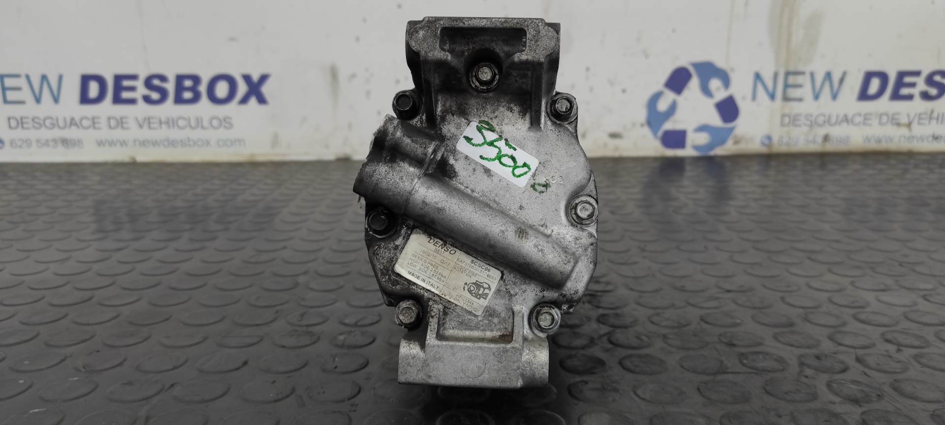 COMPRESOR AIRE ACONDICIONADO FORD KA (CCU) - vista 8