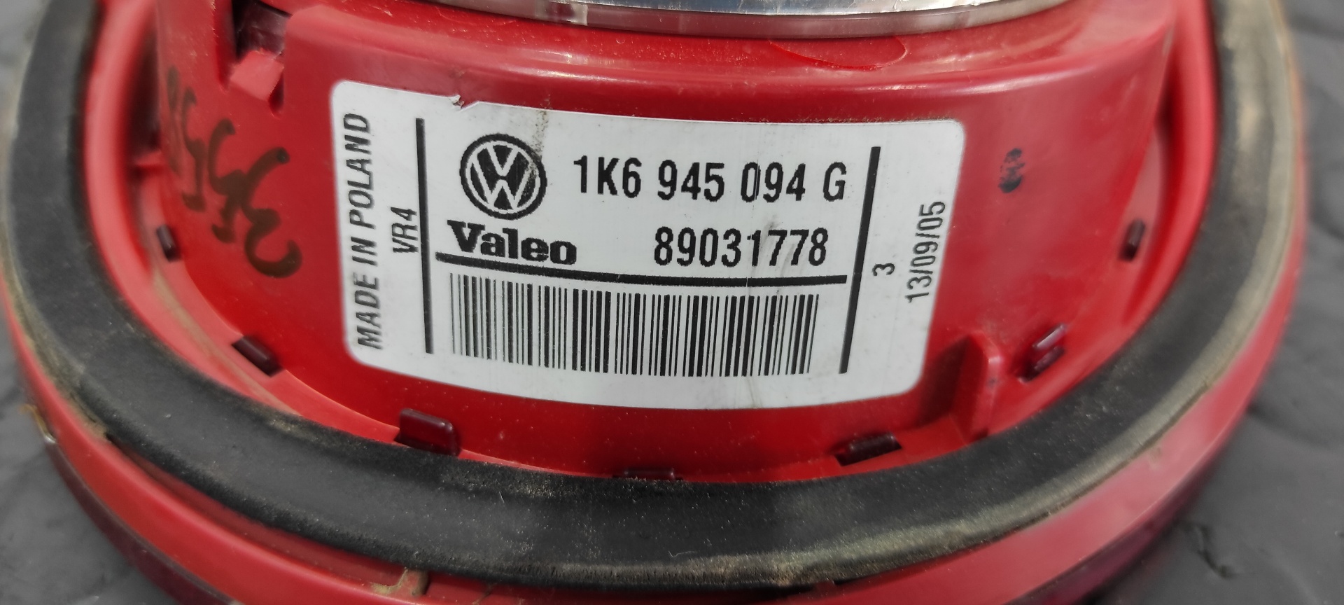 PILOTO PORTON DERECHO VOLKSWAGEN GOLF V BERLINA (1K1) - vista 10