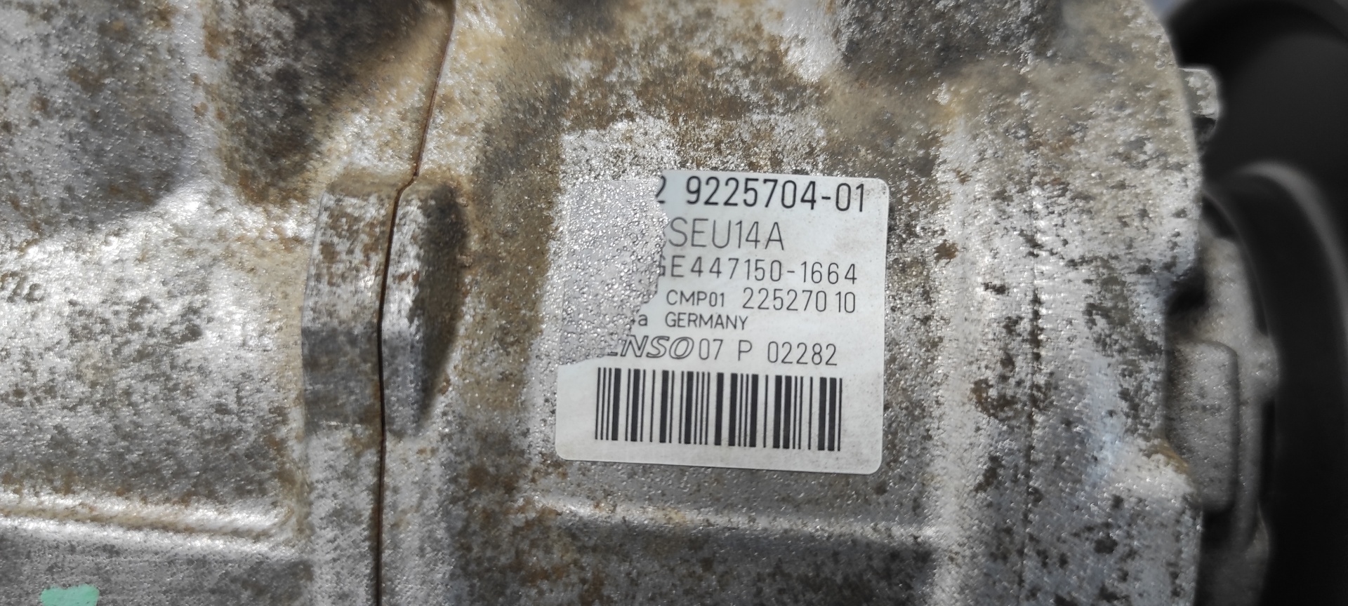 COMPRESOR AIRE ACONDICIONADO BMW X3 (F25) - vista 3