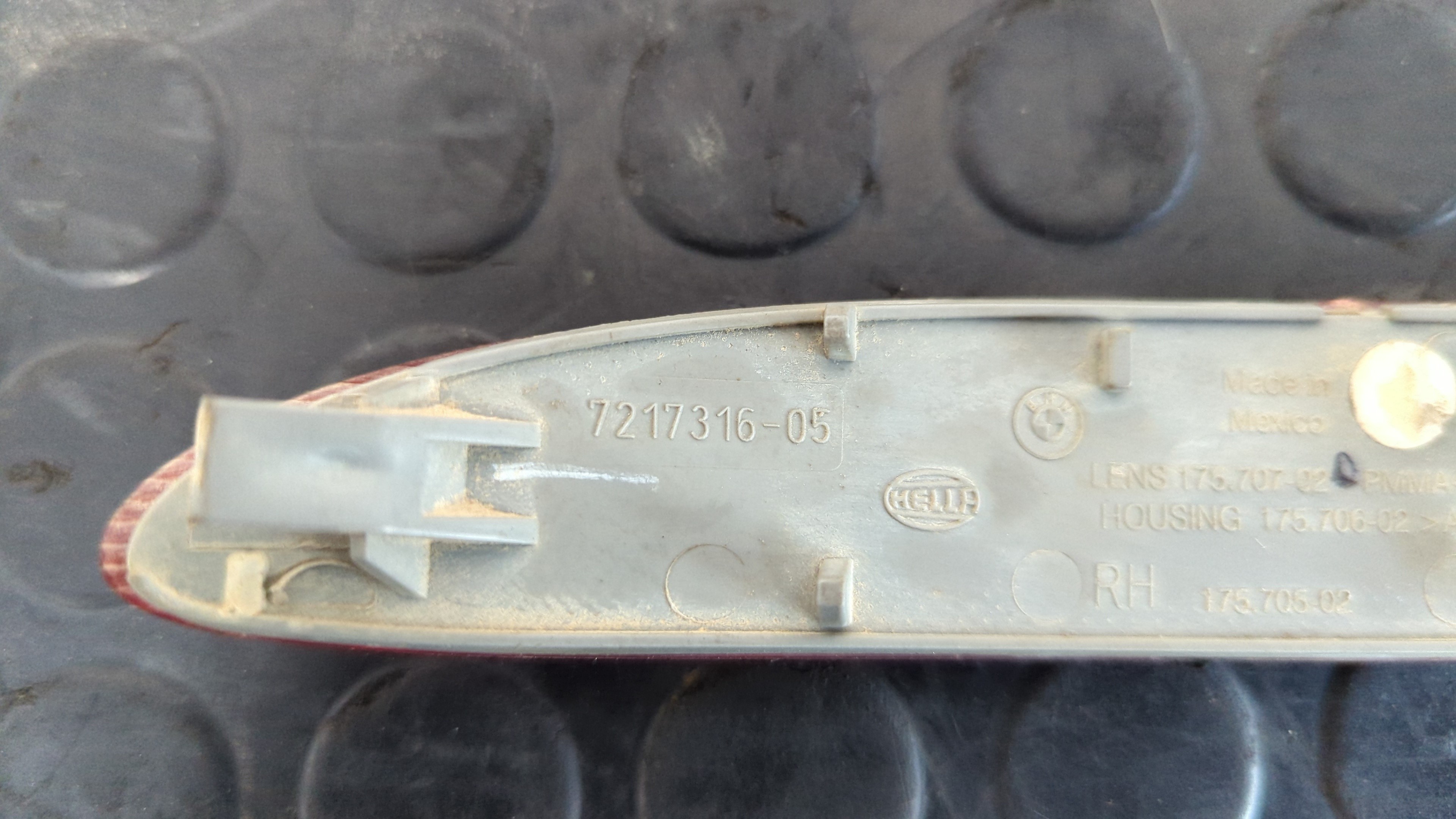 PILOTO TRASERO DERECHO PARAGOLPES BMW X3 (F25) - vista 2