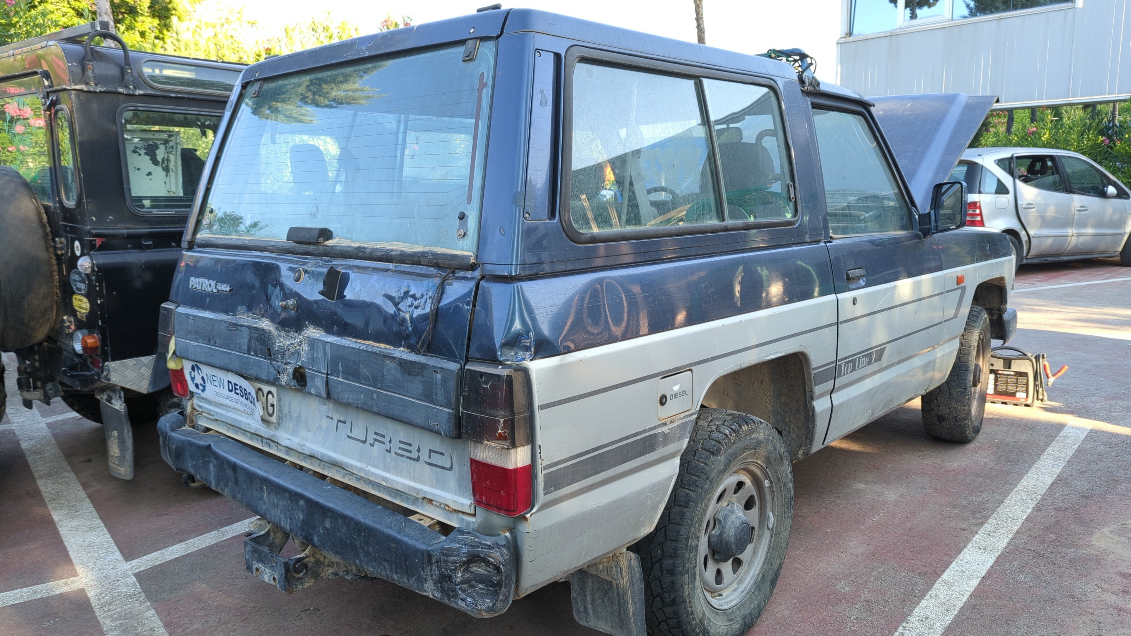 MANGUETA DELANTERA IZQUIERDA NISSAN PATROL (K/W160) - vista 12