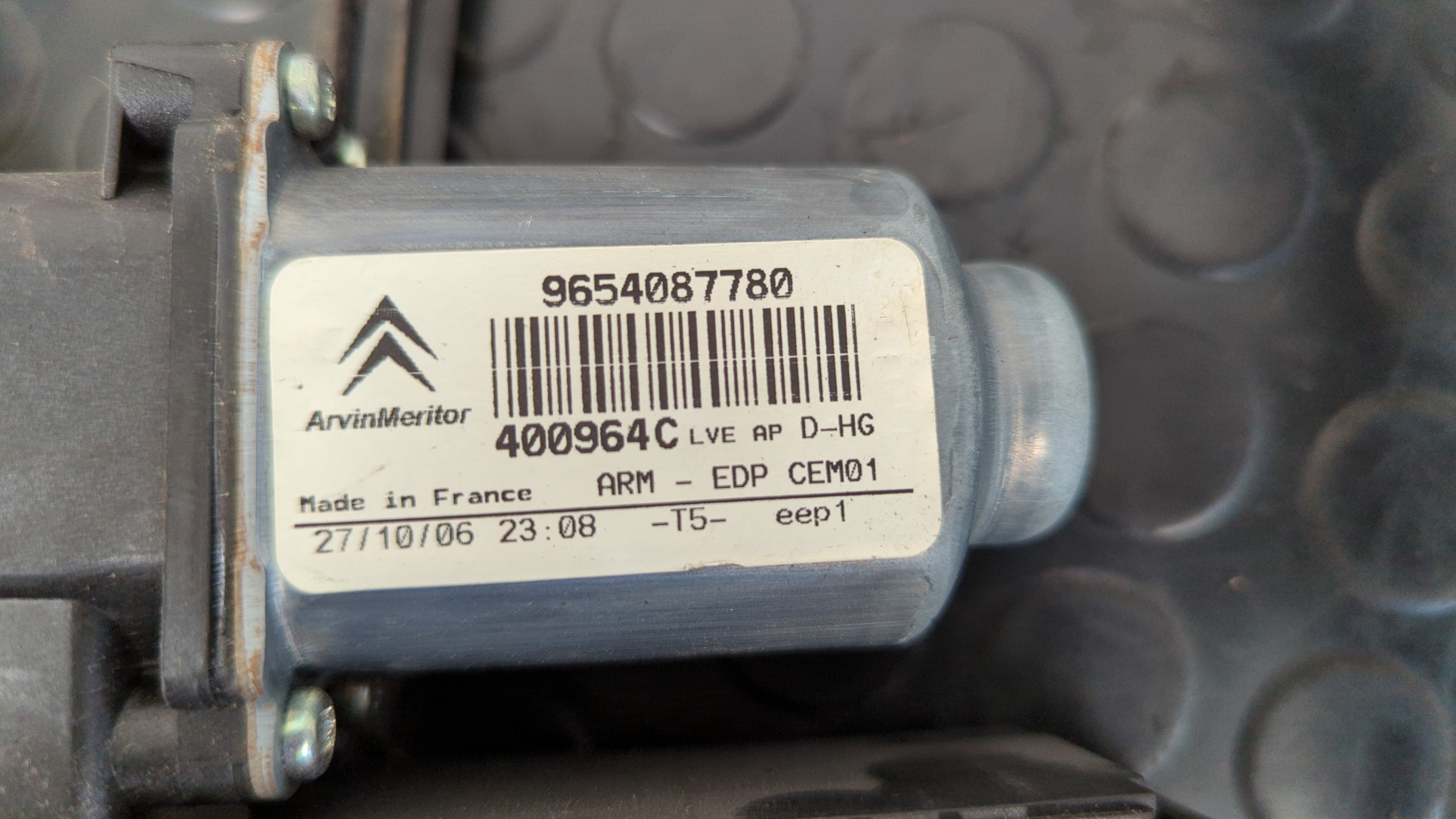 ELEVALUNAS DELANTERO DERECHO CITROEN C4 GRAND PICASSO - vista 4