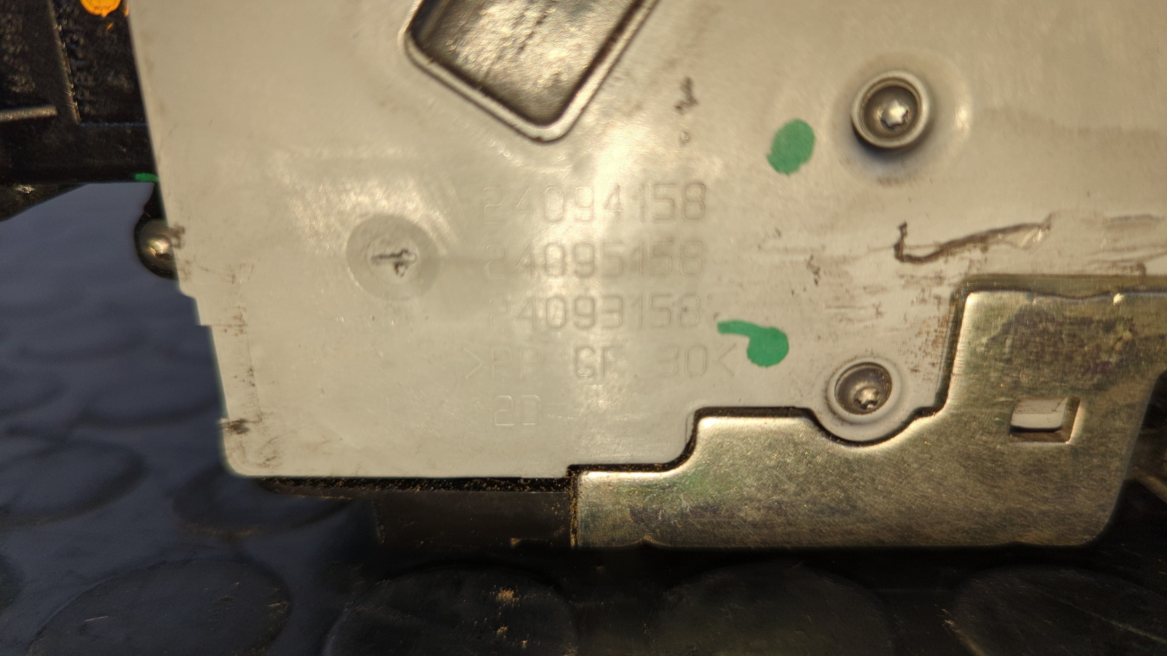 CERRADURA PUERTA DELANTERA DERECHA CITROEN C4 GRAND PICASSO - vista 3