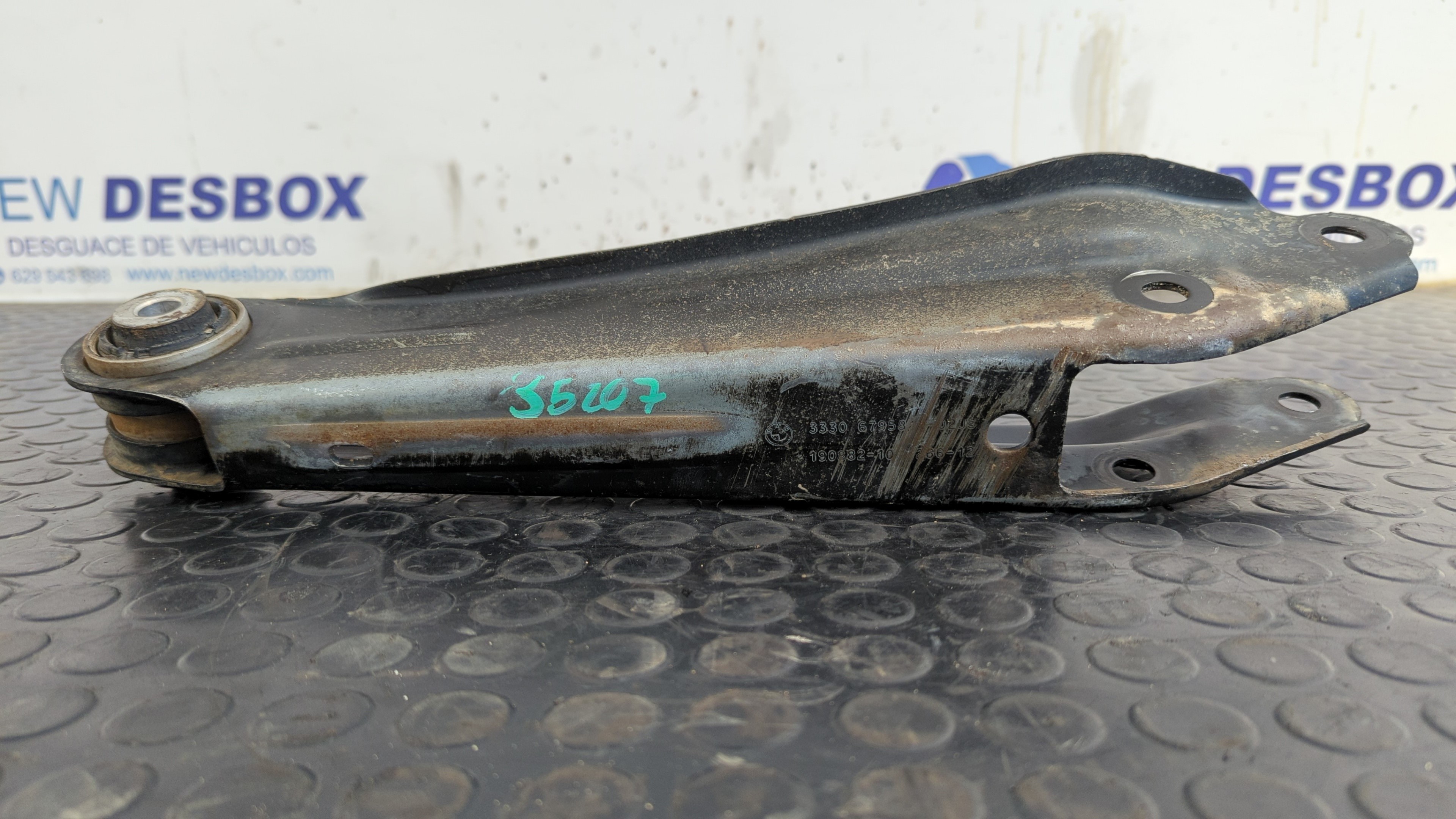 BRAZO IZQUIERDO INFERIOR TRASERO BMW X3 (F25) - vista 5