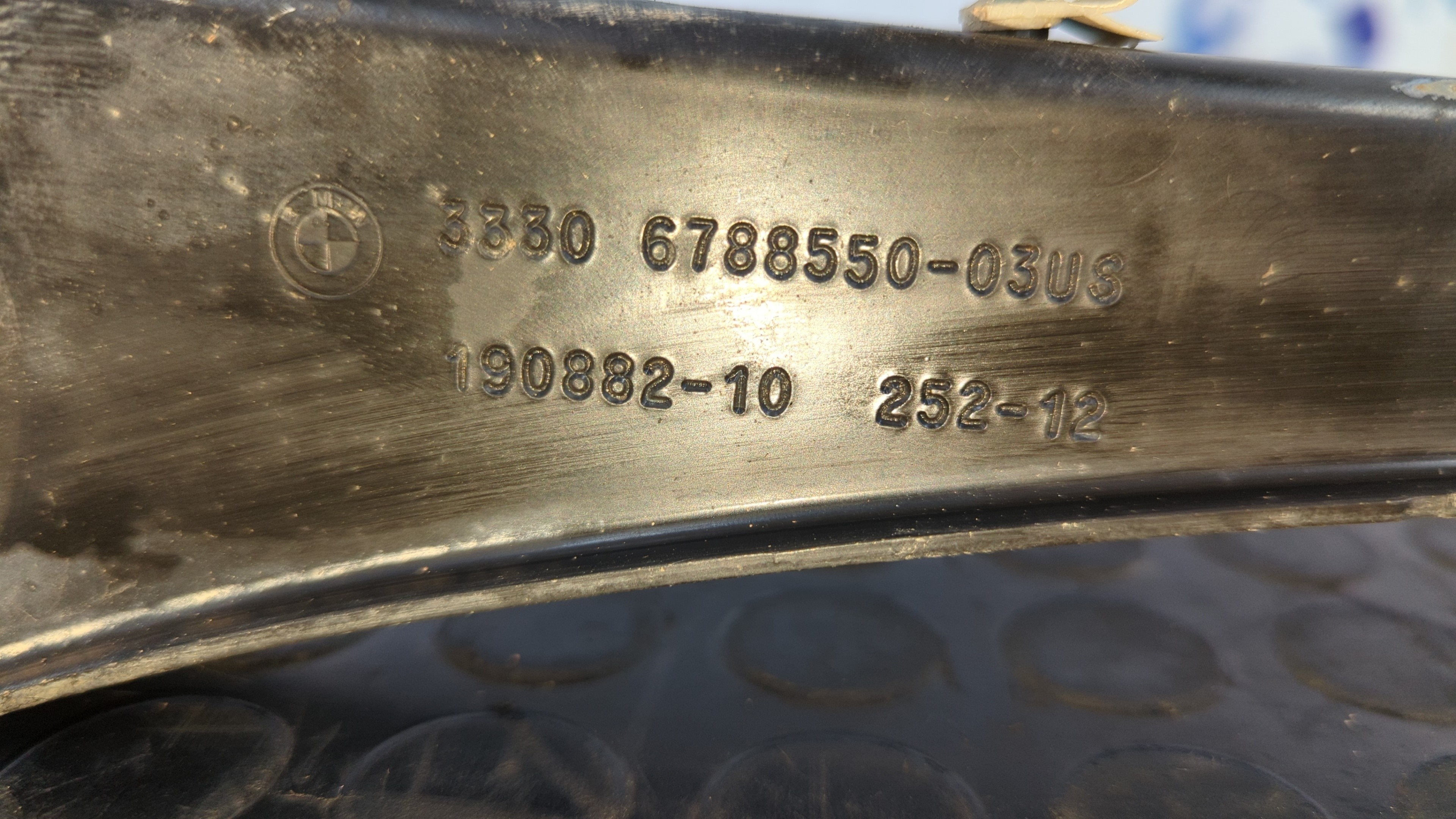 BRAZO DERECHO INFERIOR TRASERO  BMW X3 (F25) - vista 3