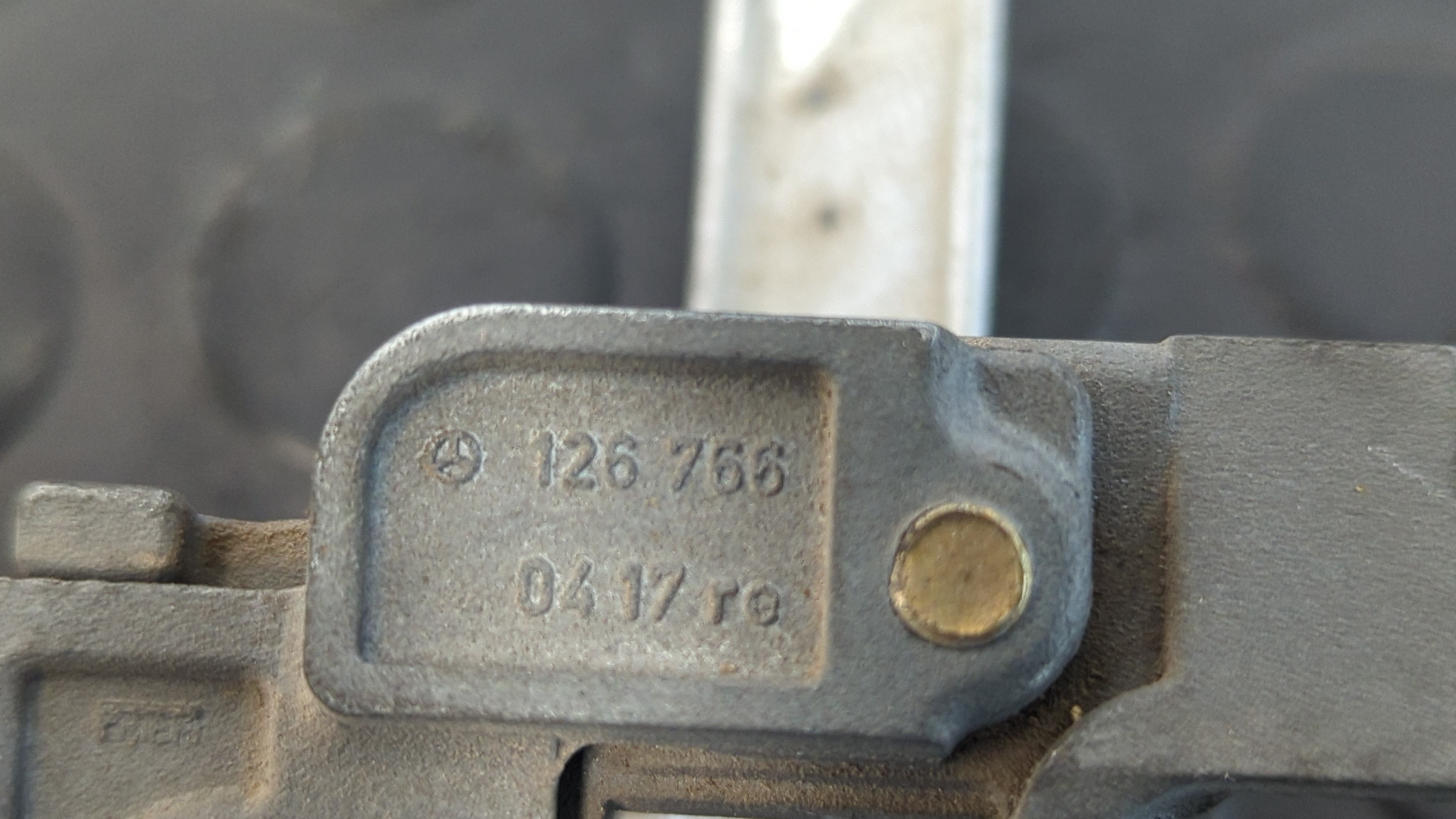 MANETA INTERIOR TRASERA DERECHA MERCEDES CLASE S (W126) - vista 3