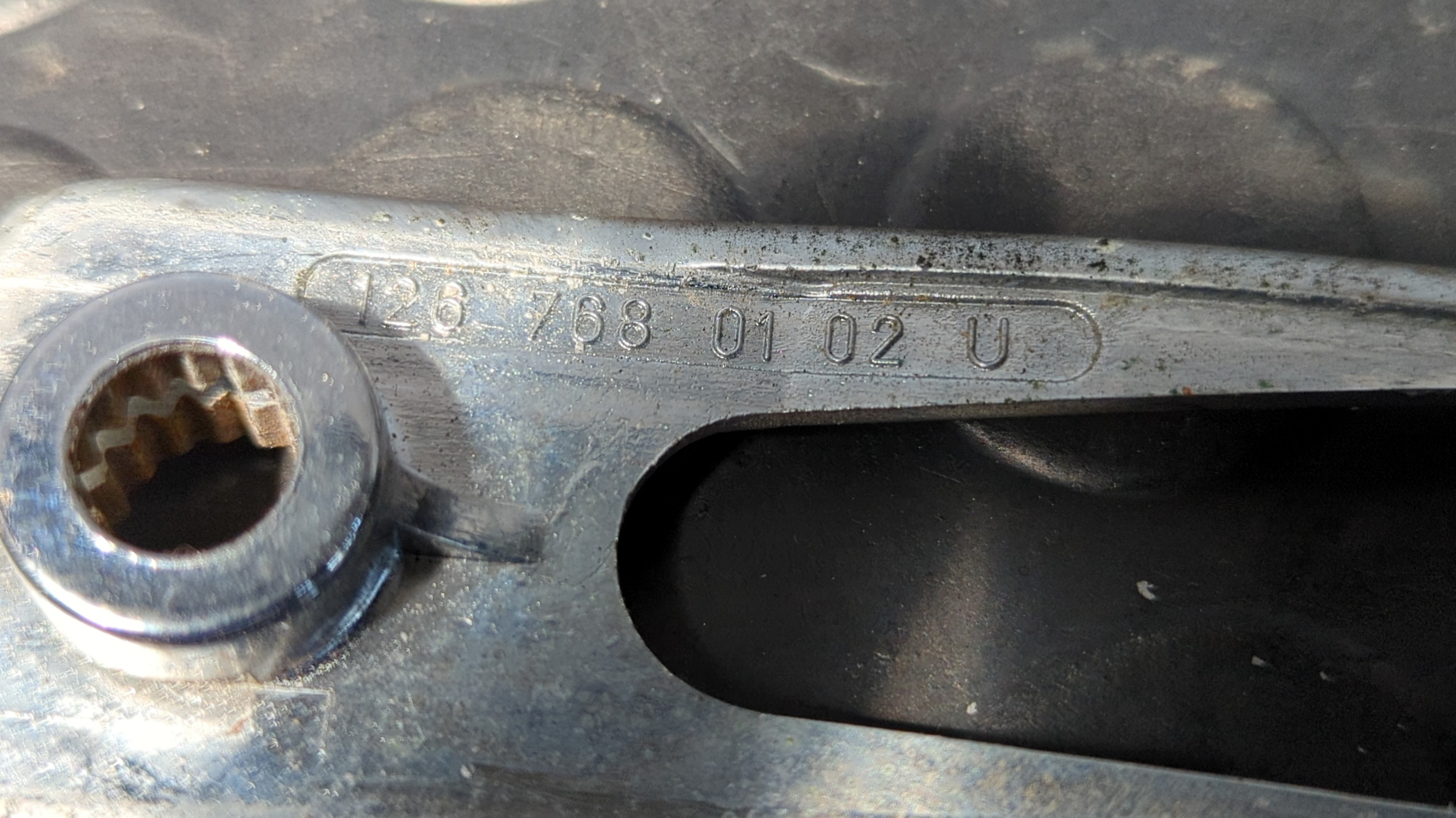 MANETA ELEVALUNAS TRASERA IZQUIERDA MERCEDES CLASE S (W126) - vista 2