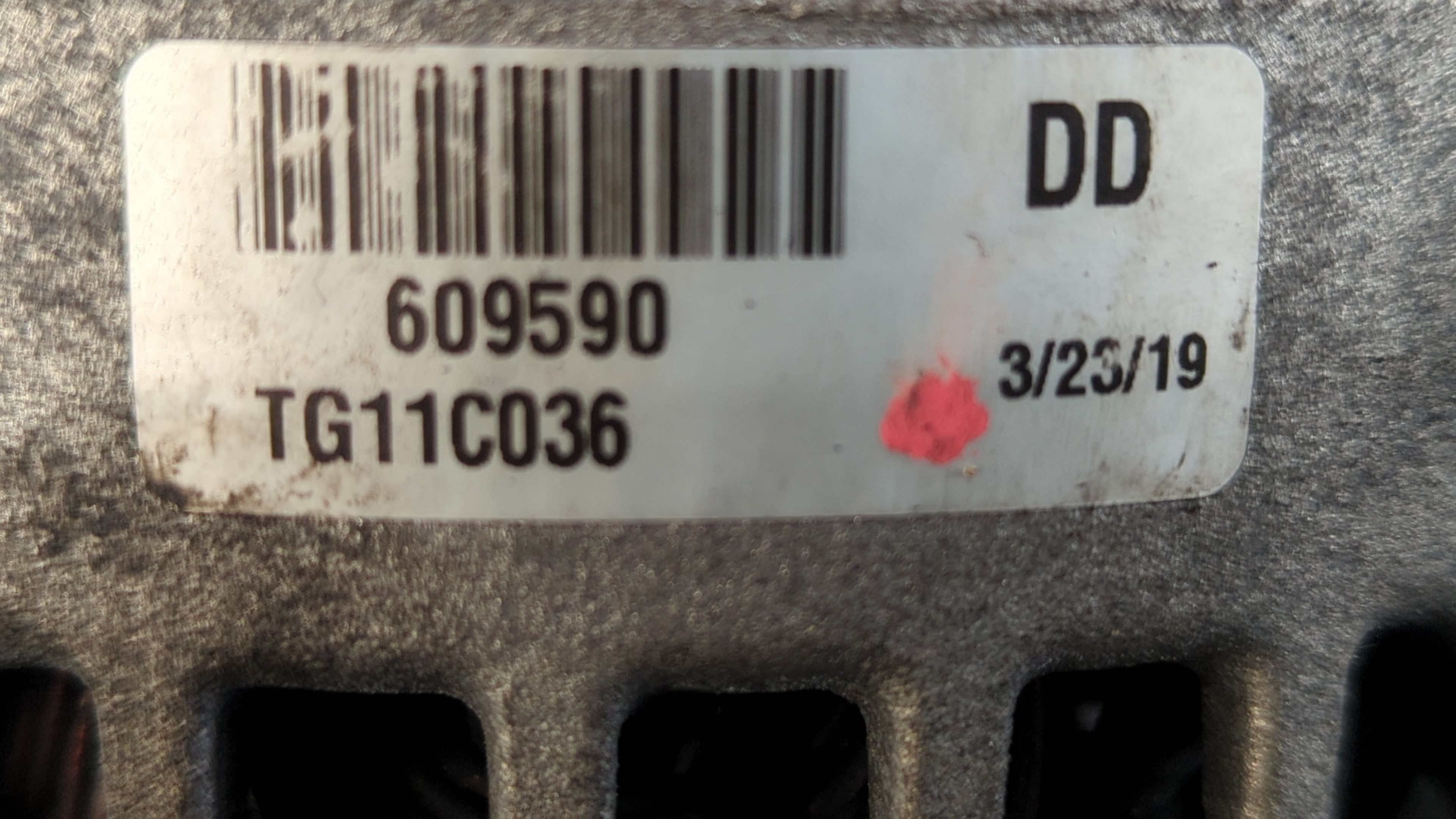 ALTERNADOR MITSUBISHI COLT BERLINA 5 (Z30A) - vista 4