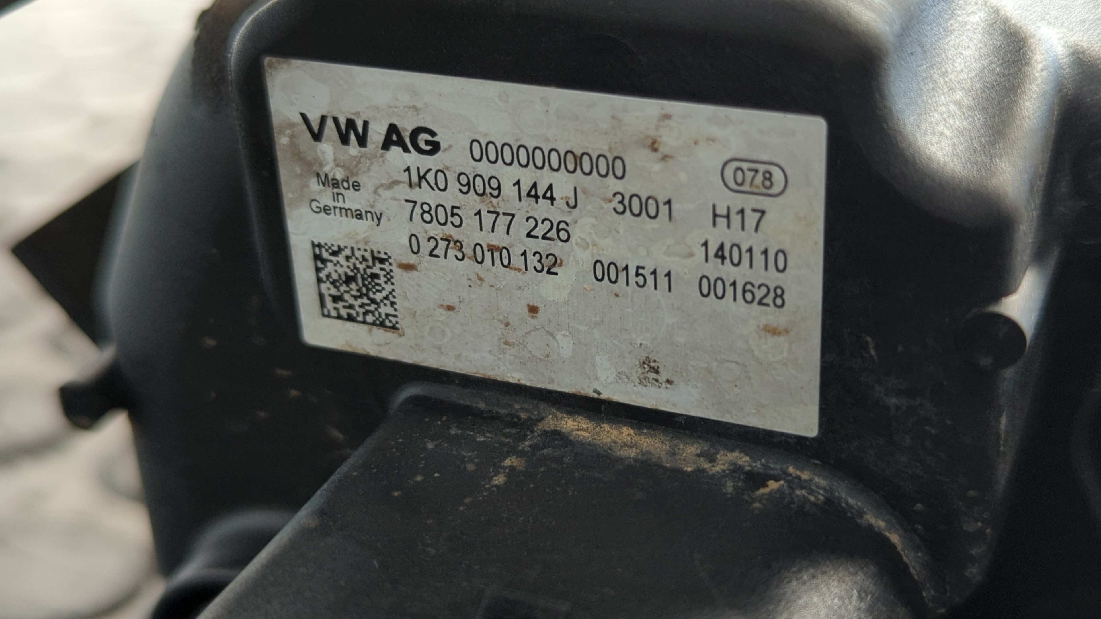 CREMALLERA DIRECCION AUDI A3 SPORTBACK (8P) - vista 10