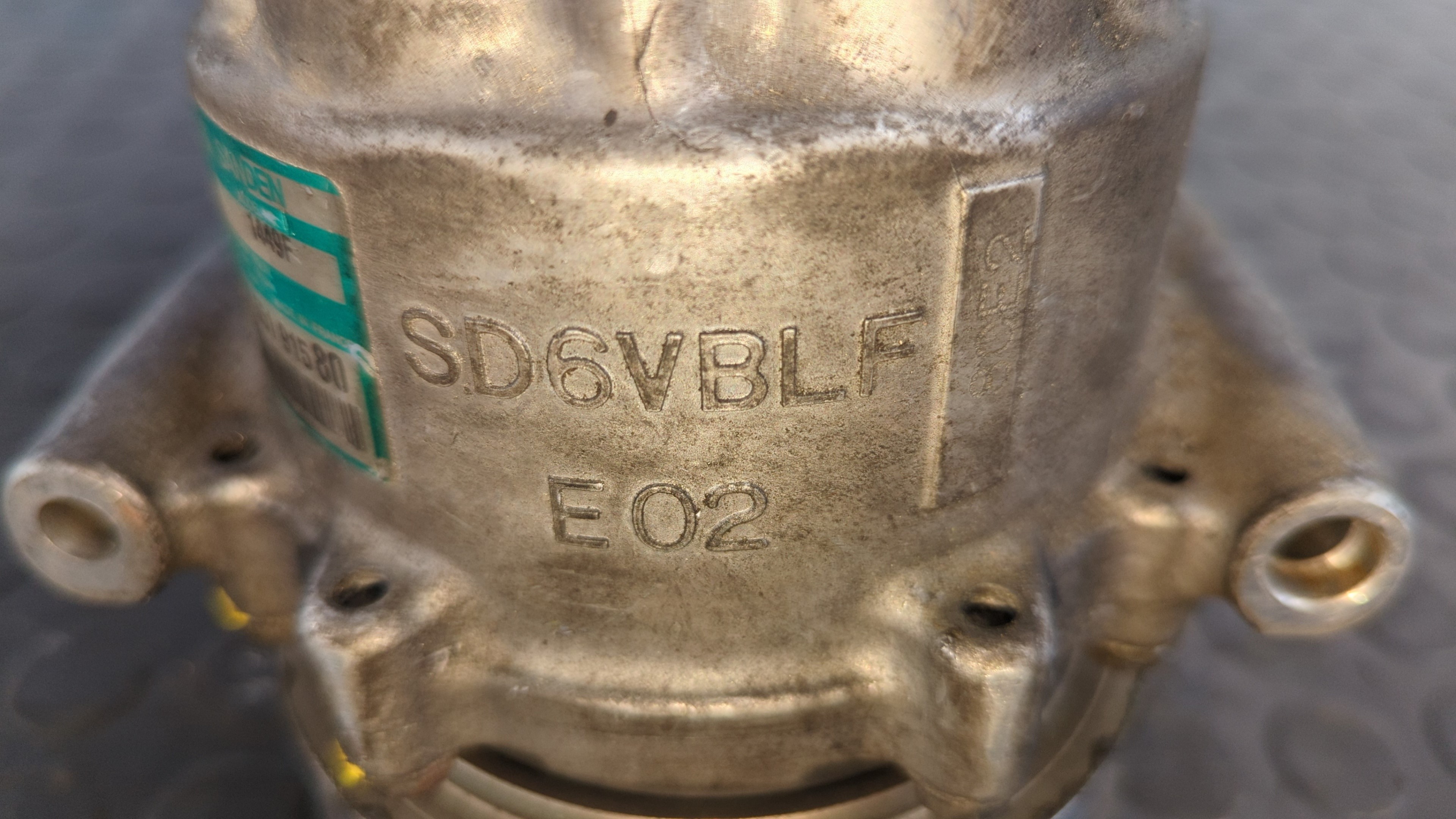 COMPRESOR AIRE ACONDICIONADO PEUGEOT 206 BERLINA - vista 3