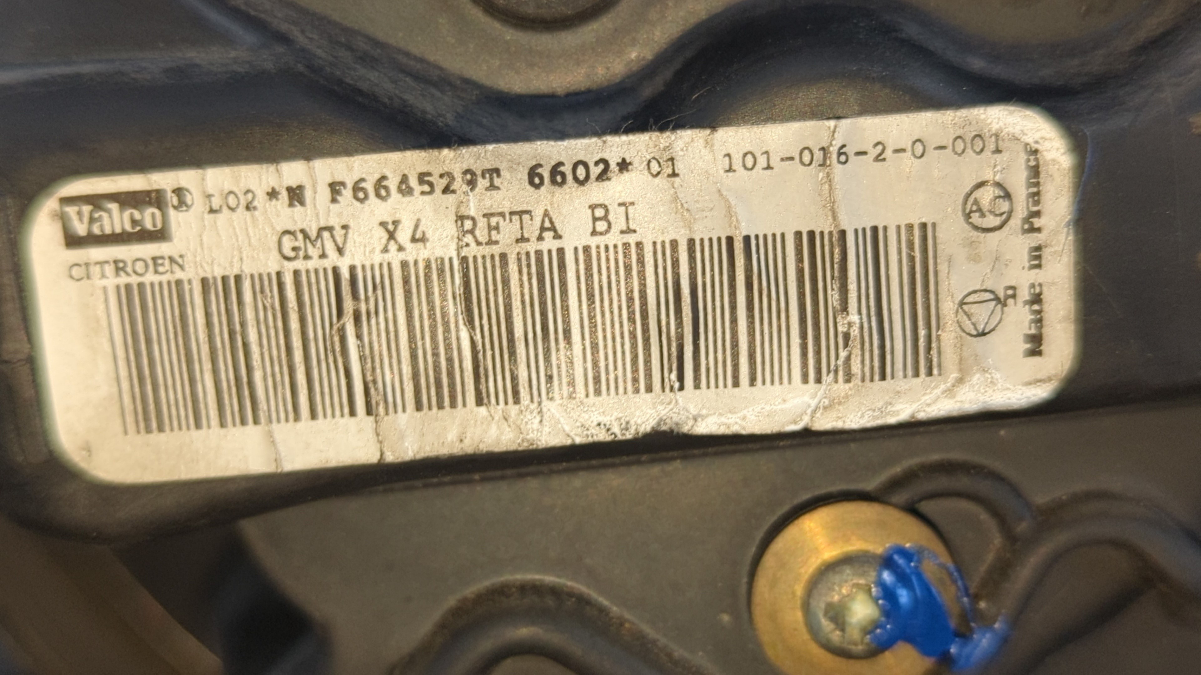 MOTOR CALEFACCION CITROEN C5 BERLINA - vista 3