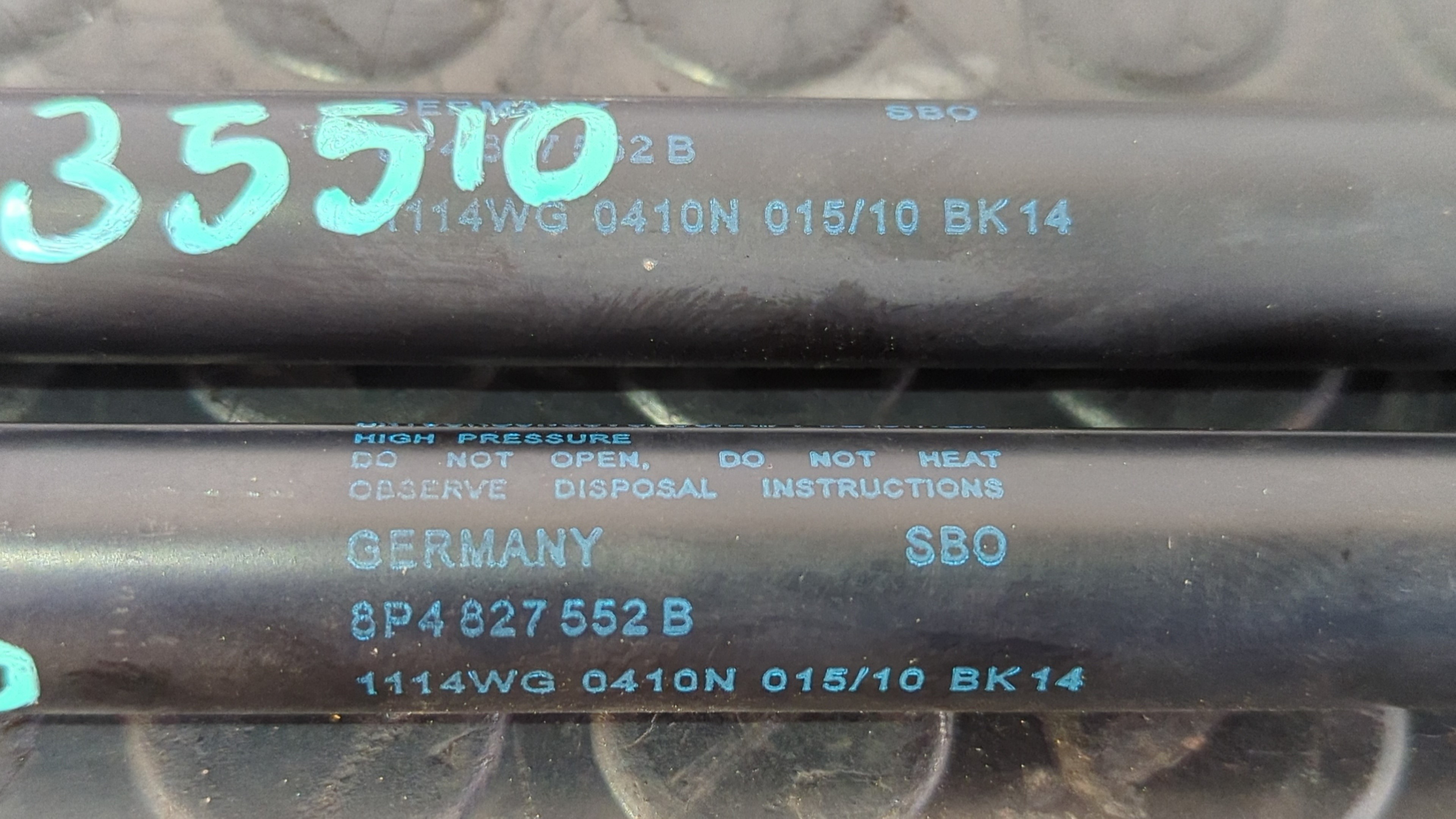 AMORTIGUADORES MALETERO / PORTON AUDI A3 SPORTBACK (8P) - vista 2