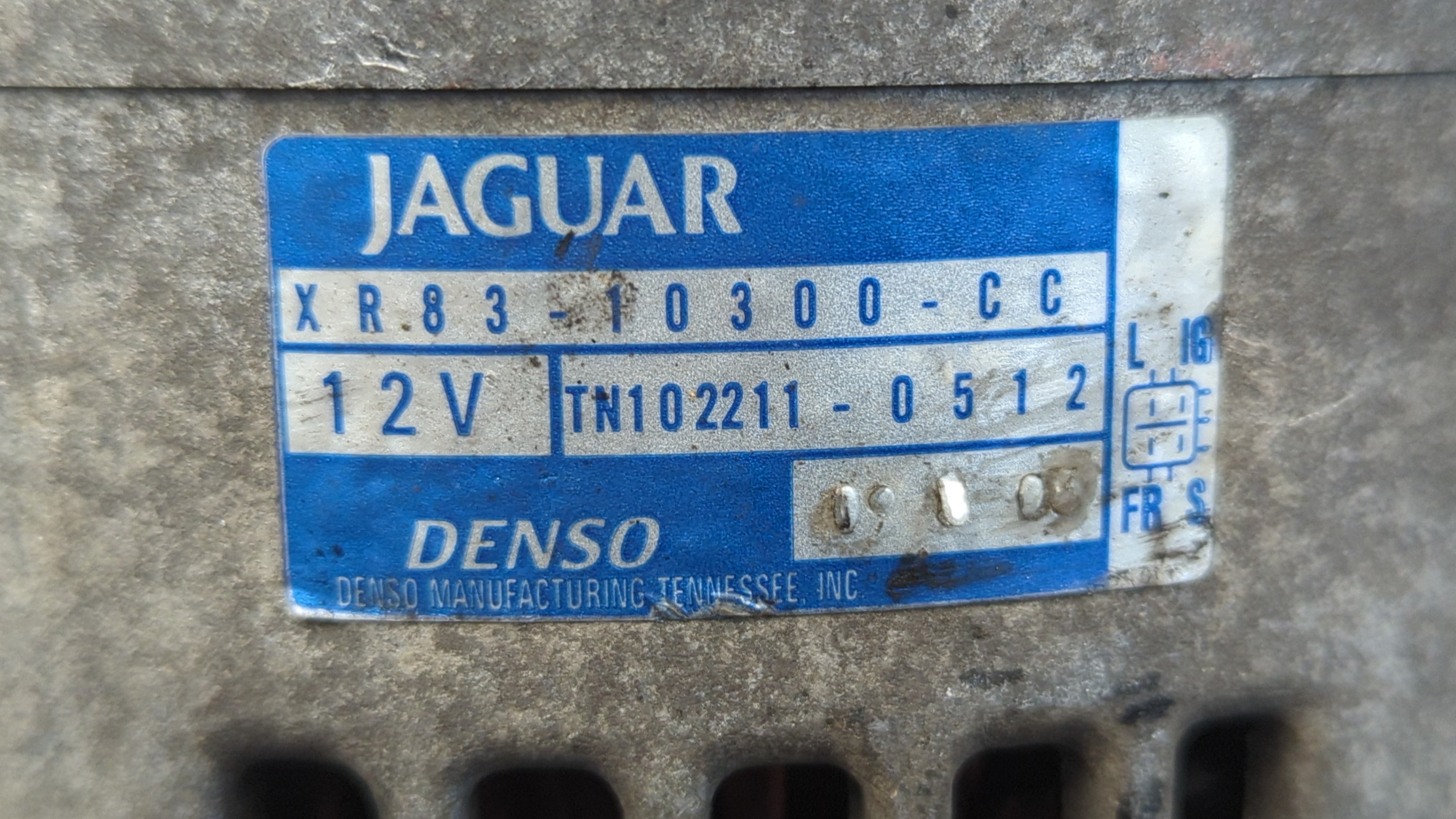 ALTERNADOR JAGUAR S-TYPE - vista 6