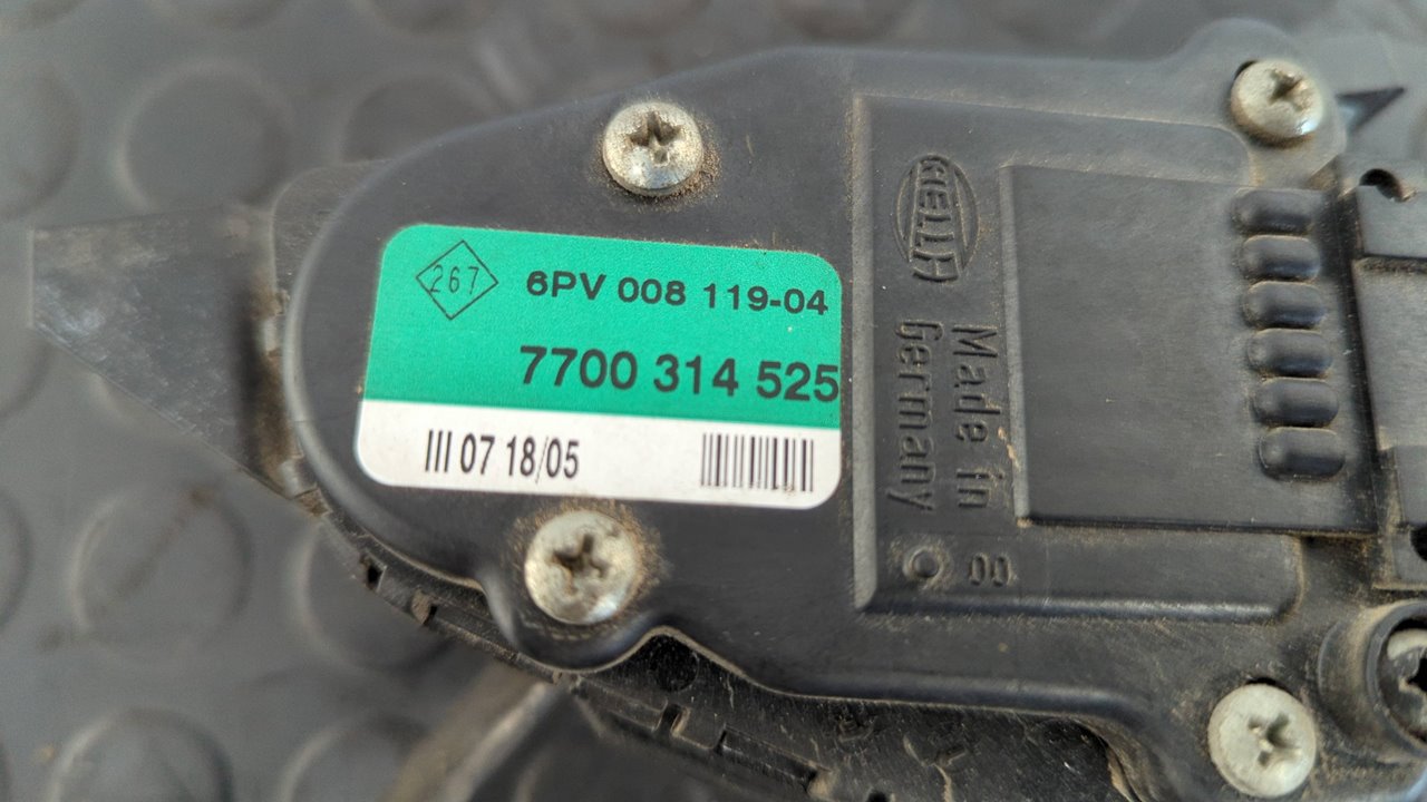 POTENCIOMETRO PEDAL RENAULT MASTER II PH. 2 DOKA/PR. FGST - vista 2