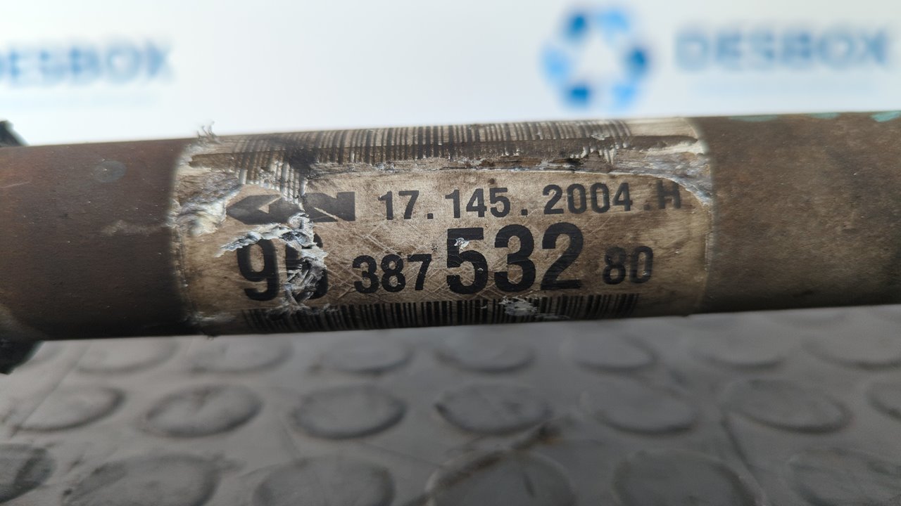 TRANSMISION DELANTERA IZQUIERDA PEUGEOT 206 BERLINA - vista 3