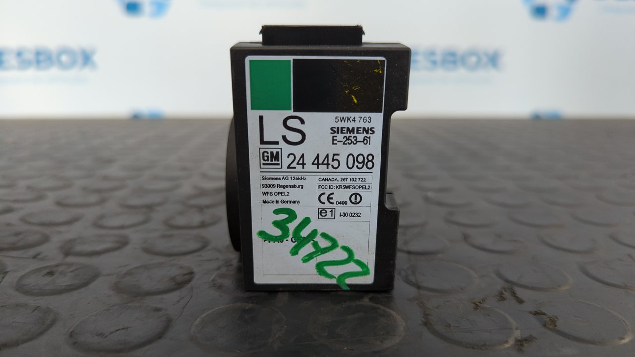 CONMUTADOR DE ARRANQUE OPEL MERIVA - vista 14