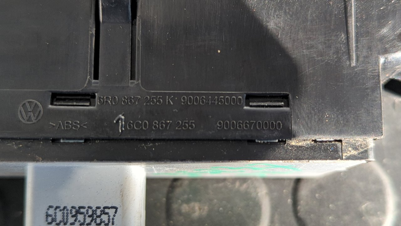 MANDO ELEVALUNAS DELANTERO IZQUIERDO VOLKSWAGEN POLO (6C1) - vista 6