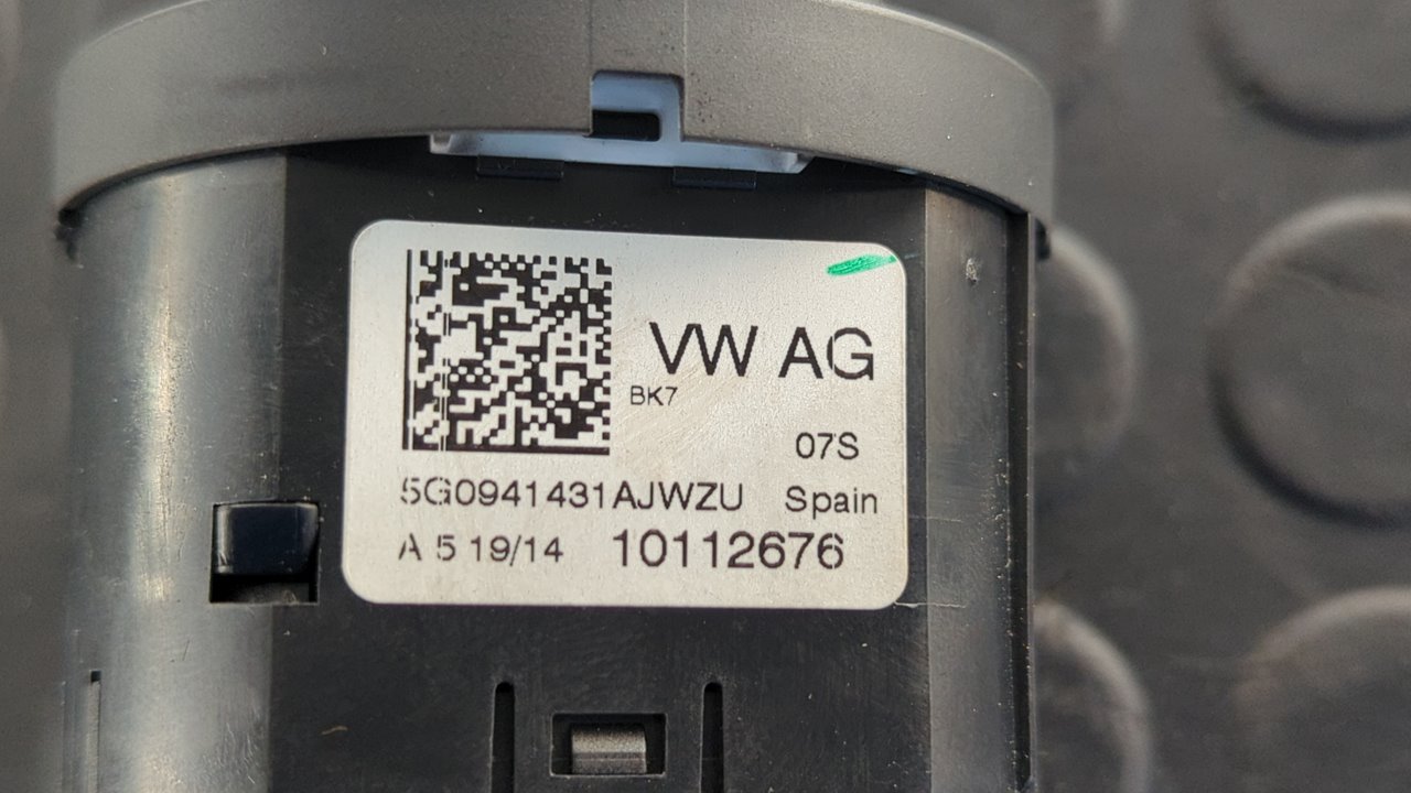 MANDO LUCES VOLKSWAGEN POLO (6C1) - vista 2