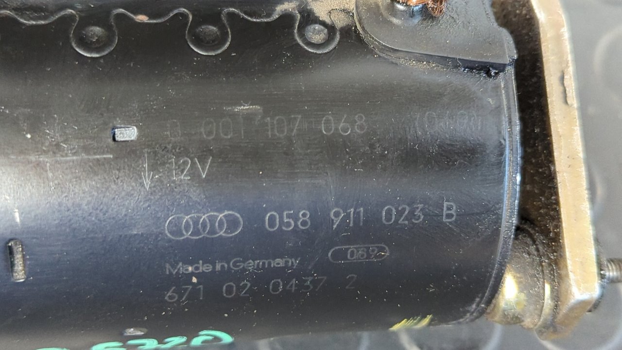 MOTOR ARRANQUE AUDI A4 AVANT (B5) - vista 6