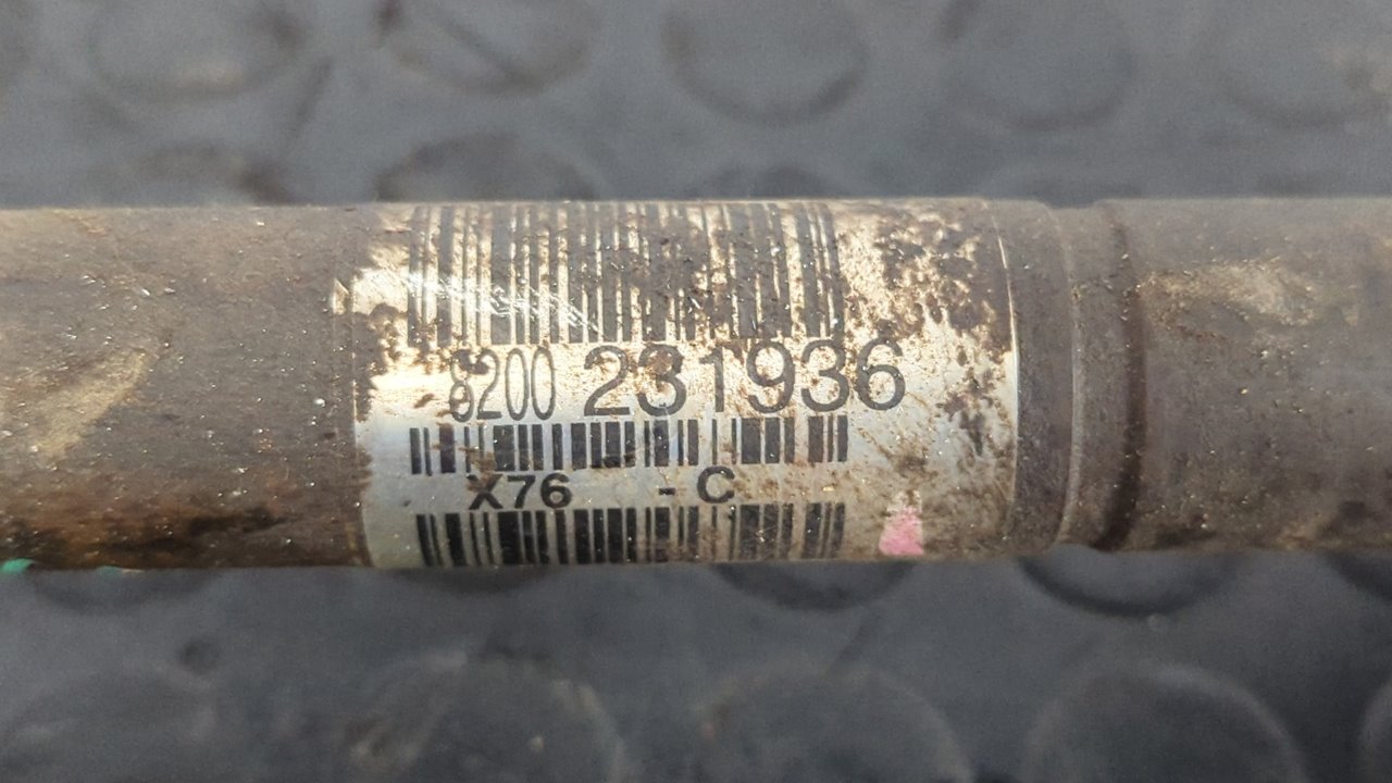 TRANSMISION DELANTERA DERECHA RENAULT KANGOO (F/KC0) - vista 4