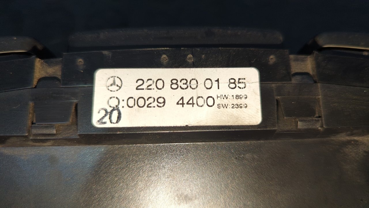 MANDO CLIMATIZADOR MERCEDES-BENZ CLASE S (W220) - vista 6