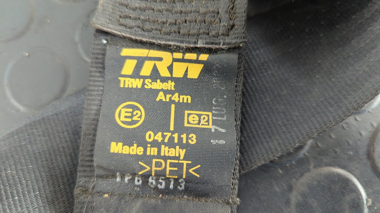 CINTURON DELANTERO DERECHO IVECO DAILY CAJA CERRADA (1999 =>) - vista 5