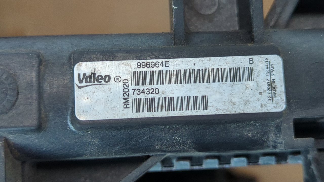 RADIADOR AGUA FORD FOCUS C-MAX (CAP) - vista 3