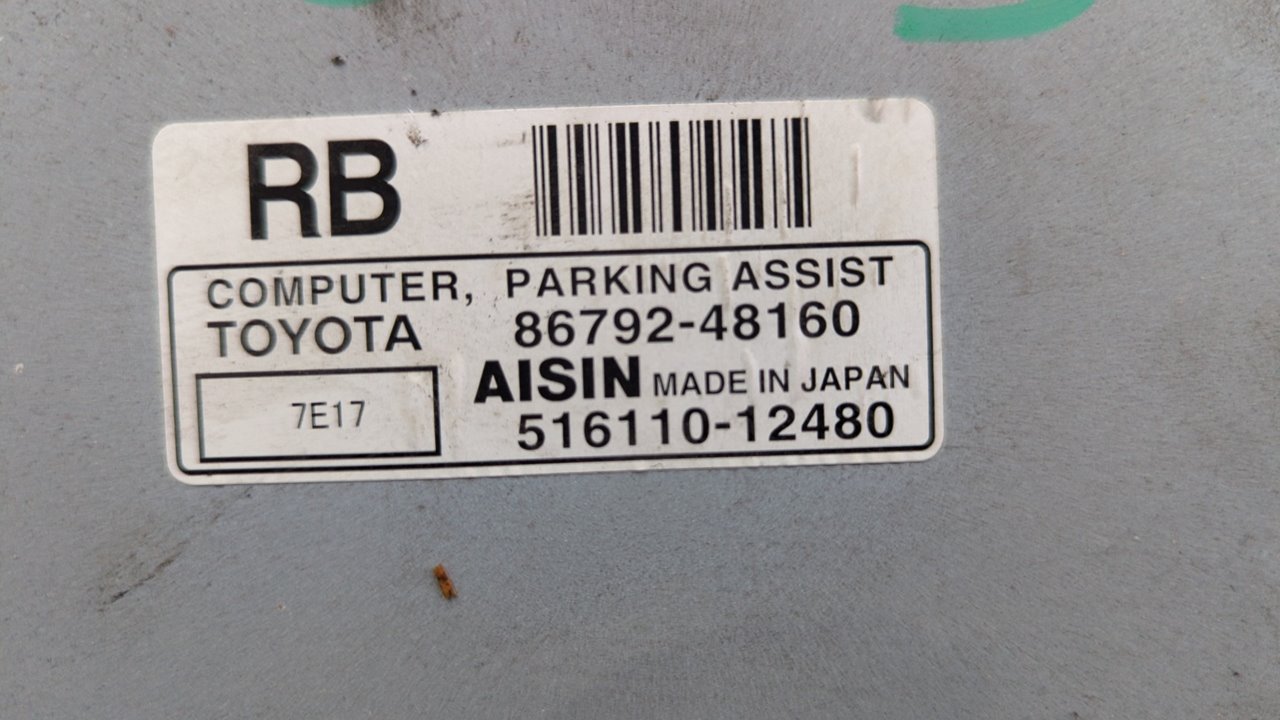 CENTRALITA SENSORES PARKING  TOYOTA LEXUS RX - vista 7