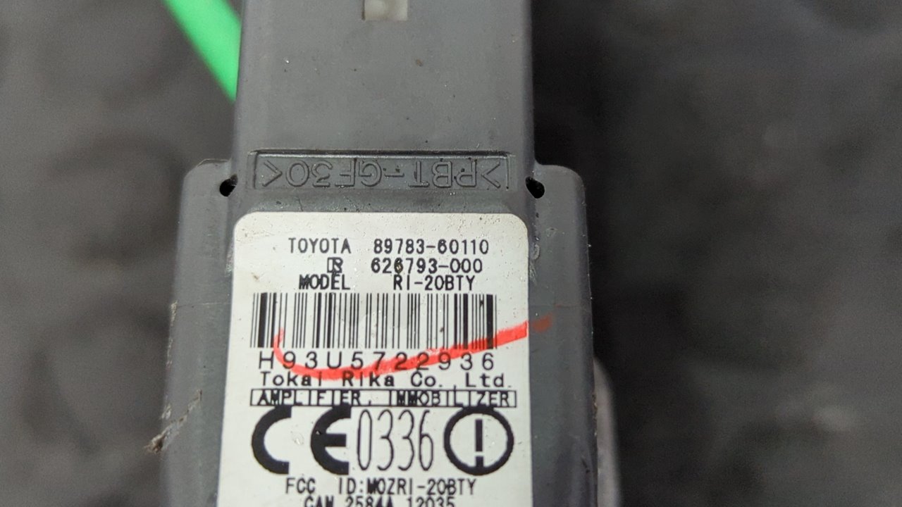 CONMUTADOR DE ARRANQUE TOYOTA LEXUS RX - vista 2