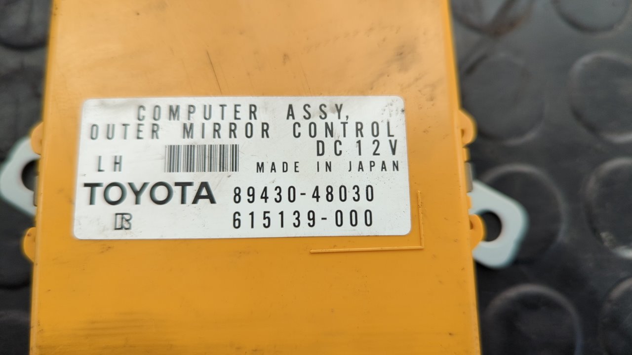 MODULO ELECTRONICO TOYOTA LEXUS RX - vista 4