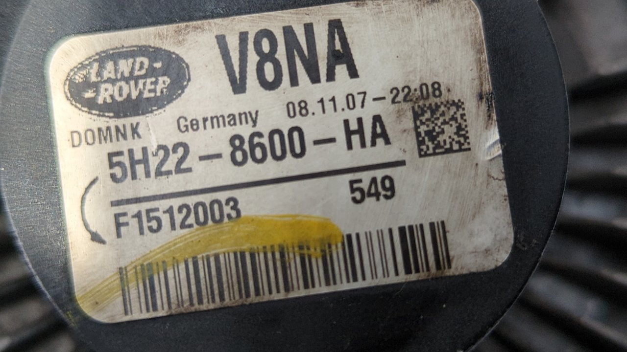 VENTILADOR VISCOSO MOTOR LAND ROVER RANGE ROVER SPORT - vista 2