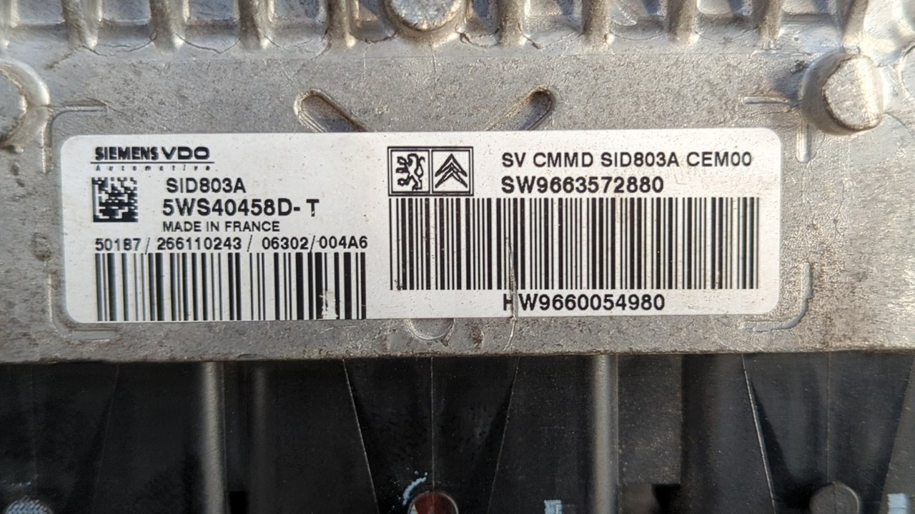 CENTRALITA MOTOR UCE CITROEN C4 GRAND PICASSO - vista 4