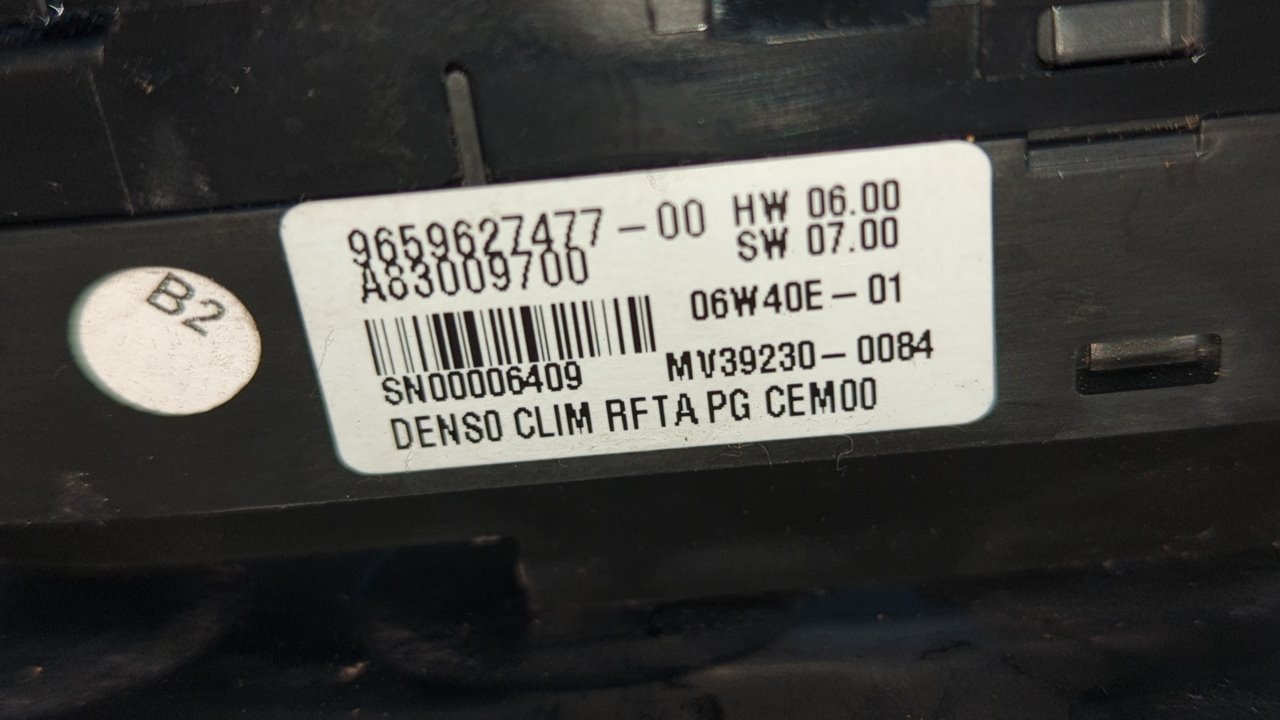 MANDO CLIMATIZADOR CITROEN C4 GRAND PICASSO - vista 8