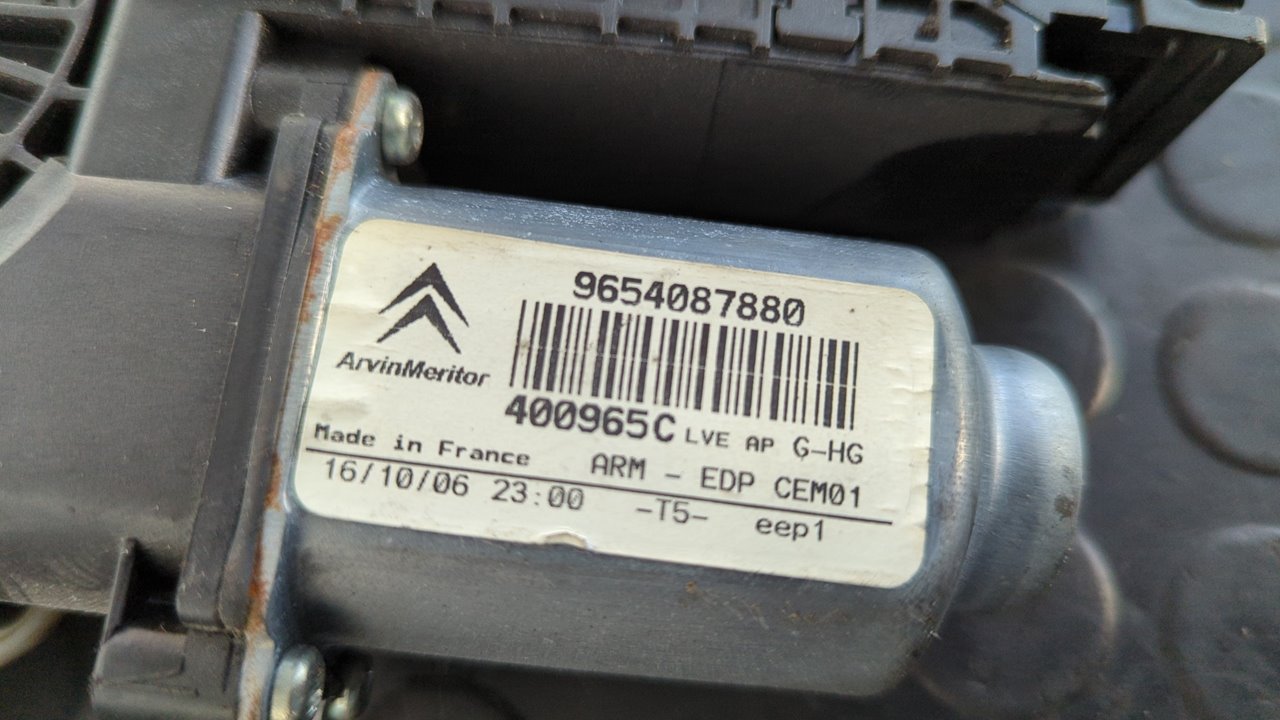 ELEVALUNAS DELANTERO IZQUIERDO CITROEN C4 GRAND PICASSO - vista 5