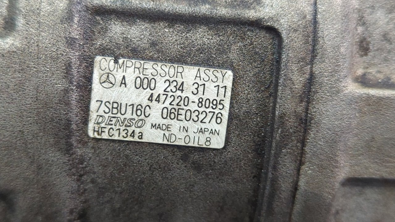 COMPRESOR AIRE ACONDICIONADO MERCEDES-BENZ CLASE E (W210) BERLINA DIESEL - vista 7