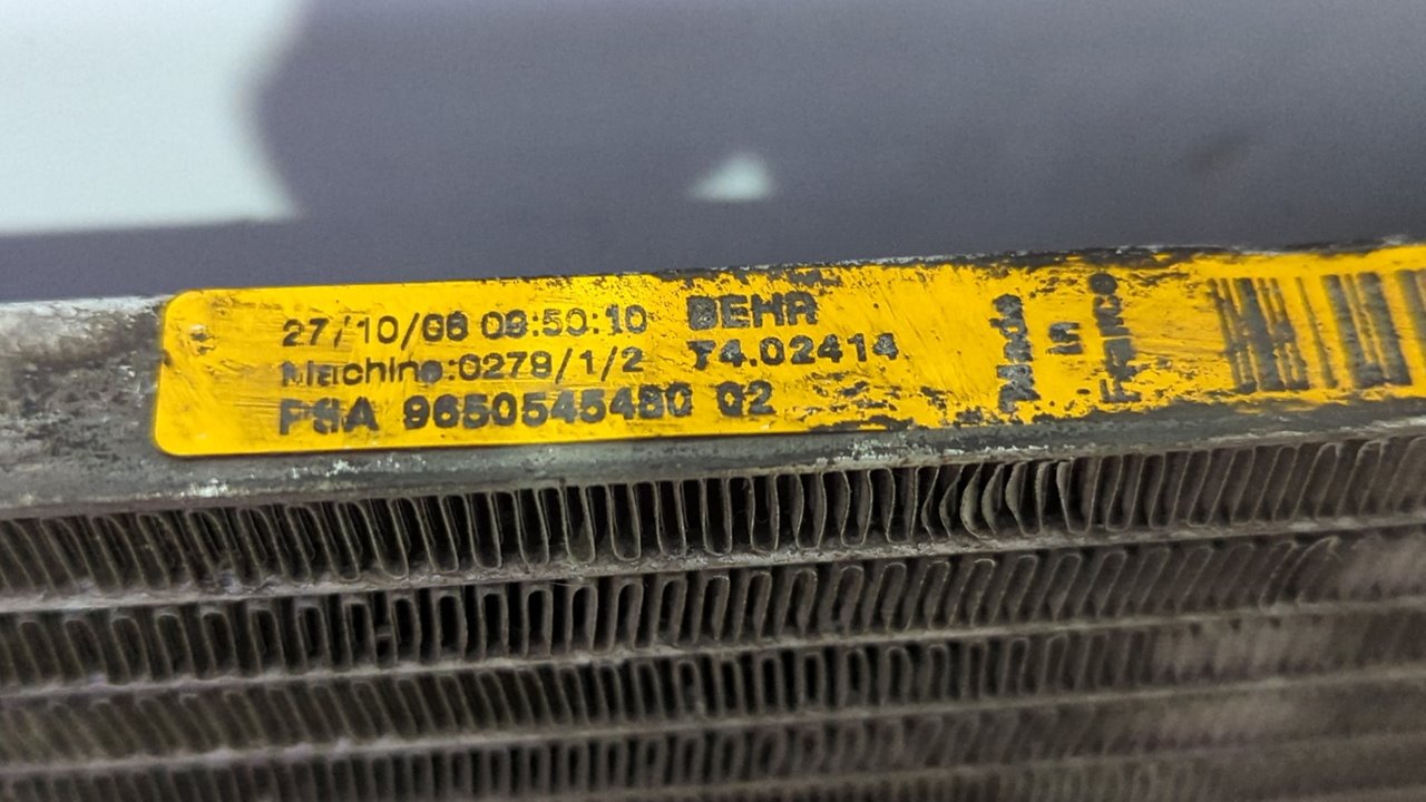 CONDENSADOR / RADIADOR  AIRE ACONDICIONADO CITROEN C4 GRAND PICASSO - vista 3