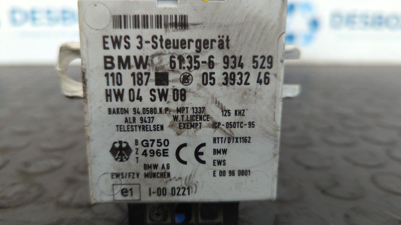 CENTRALITA INMOVILIZADOR BMW MINI (R50,R53) - vista 2