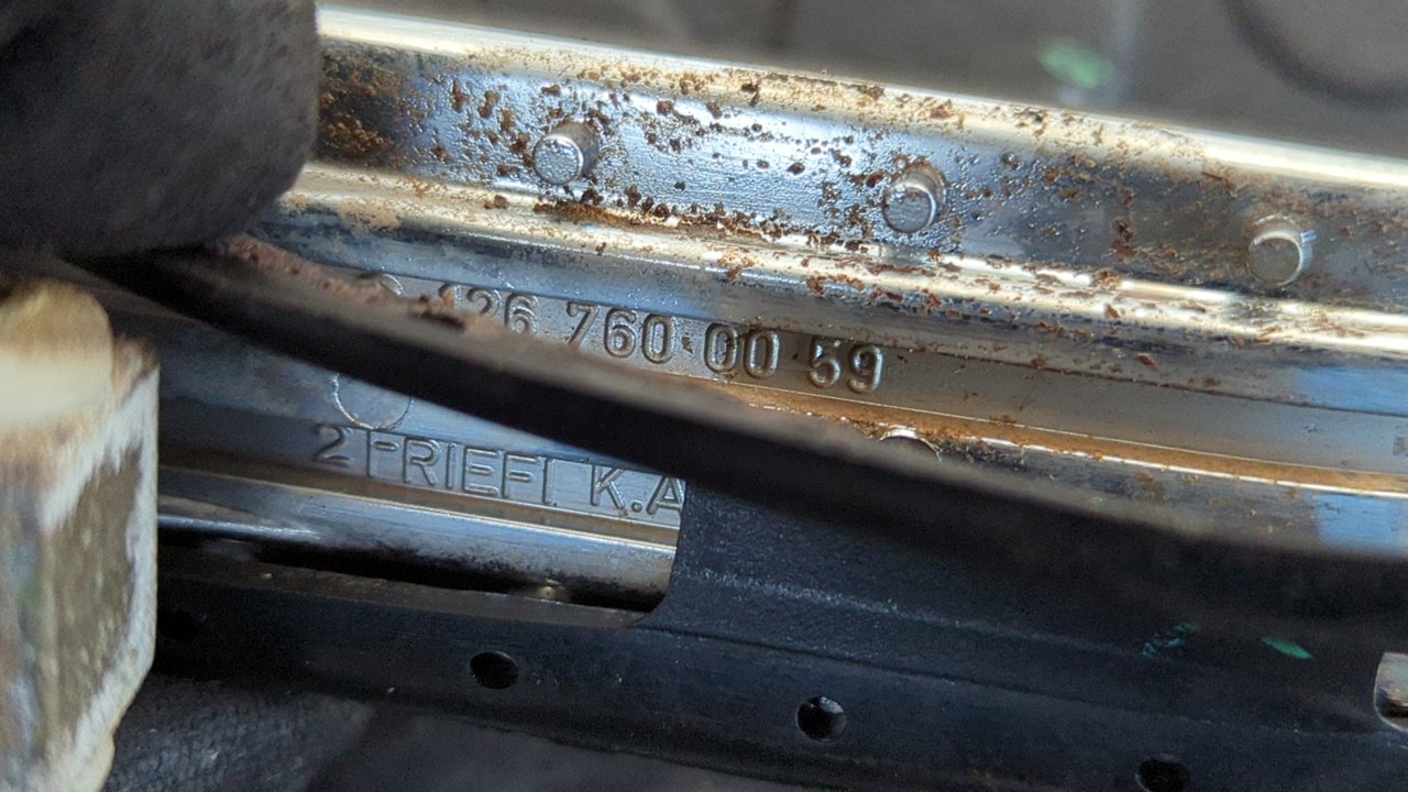 MANETA  TRASERA IZQUIERDA MERCEDES-BENZ CLASE S (W126) BERLINA+COUPE - vista 3