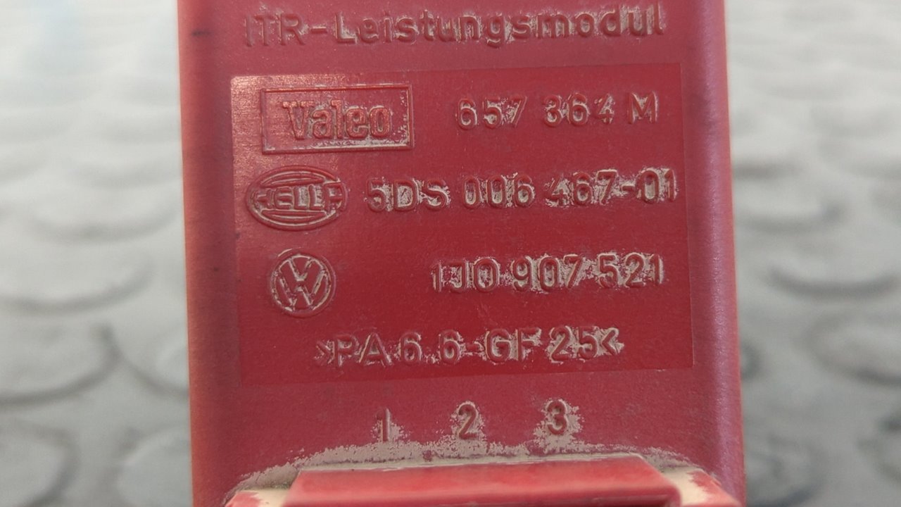 RESISTENCIA CALEFACCION PORSCHE BOXSTER (TIPO 987) - vista 4