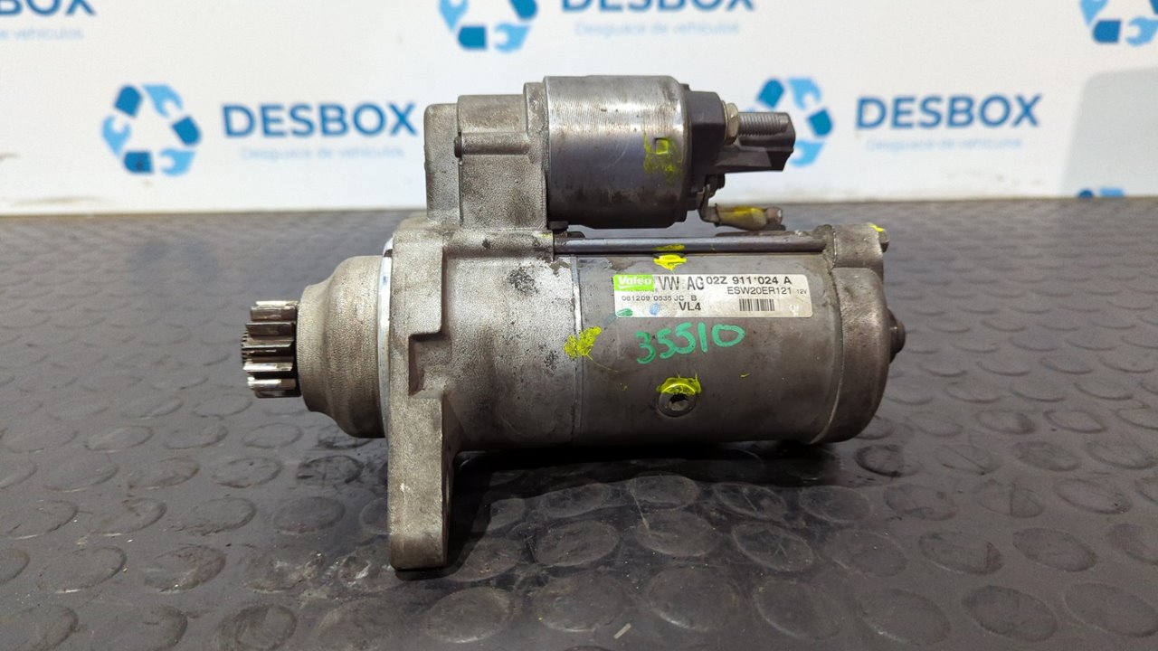 MOTOR ARRANQUE AUDI A3 SPORTBACK (8P) - vista 4