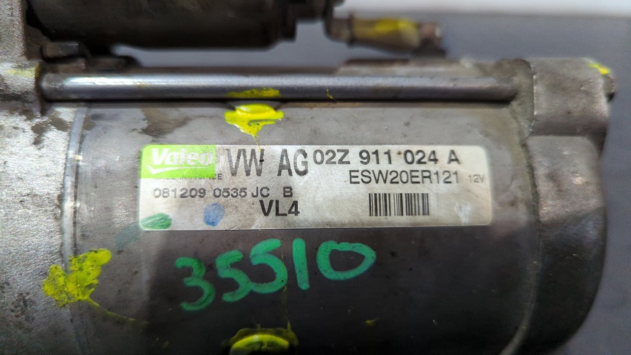 MOTOR ARRANQUE AUDI A3 SPORTBACK (8P) - vista 3