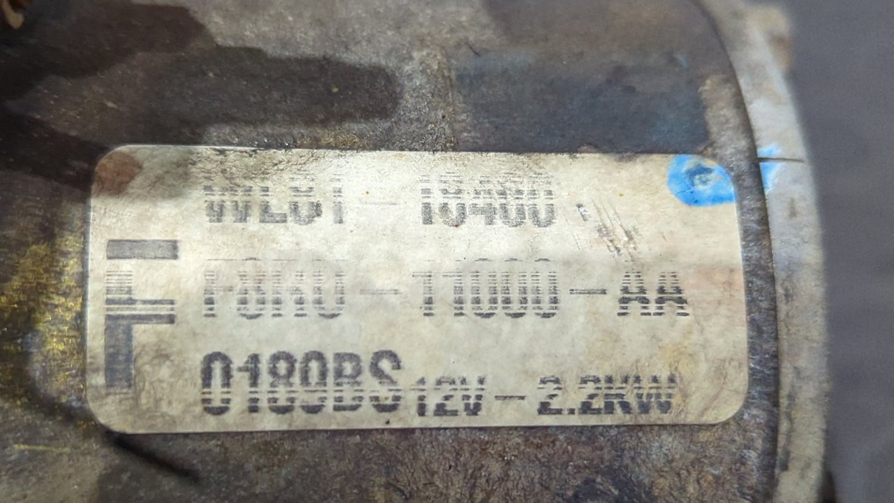 MOTOR ARRANQUE FORD RANGER (EQ) - vista 5