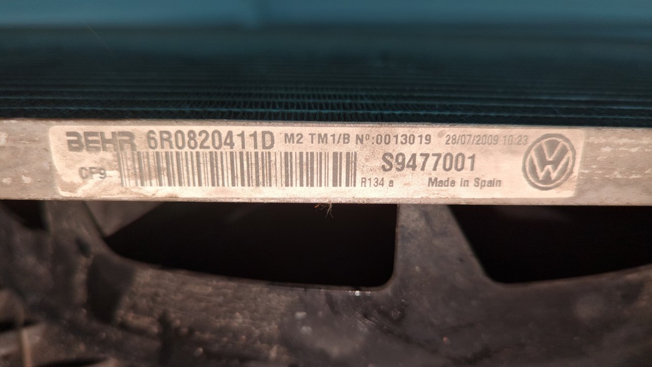CONDENSADOR / RADIADOR  AIRE ACONDICIONADO VOLKSWAGEN POLO (6R1) - vista 4