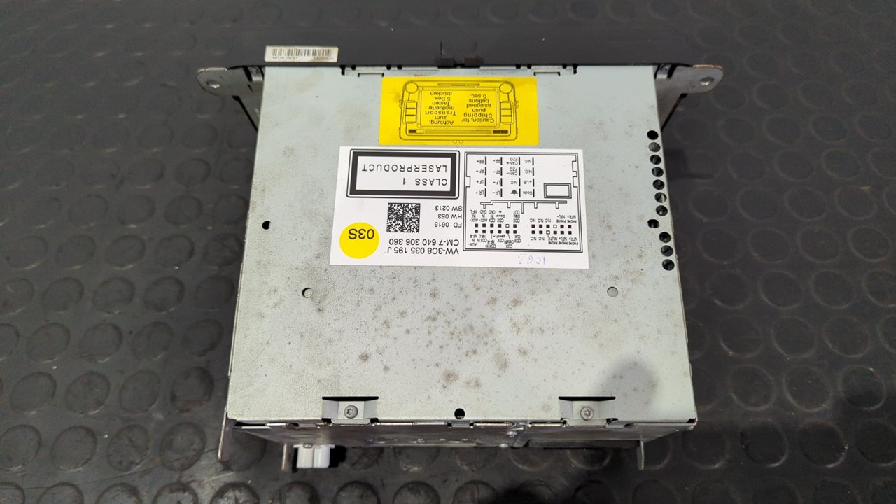 SISTEMA AUDIO / RADIO CD VOLKSWAGEN CADDY KA/KB (2K) - vista 10