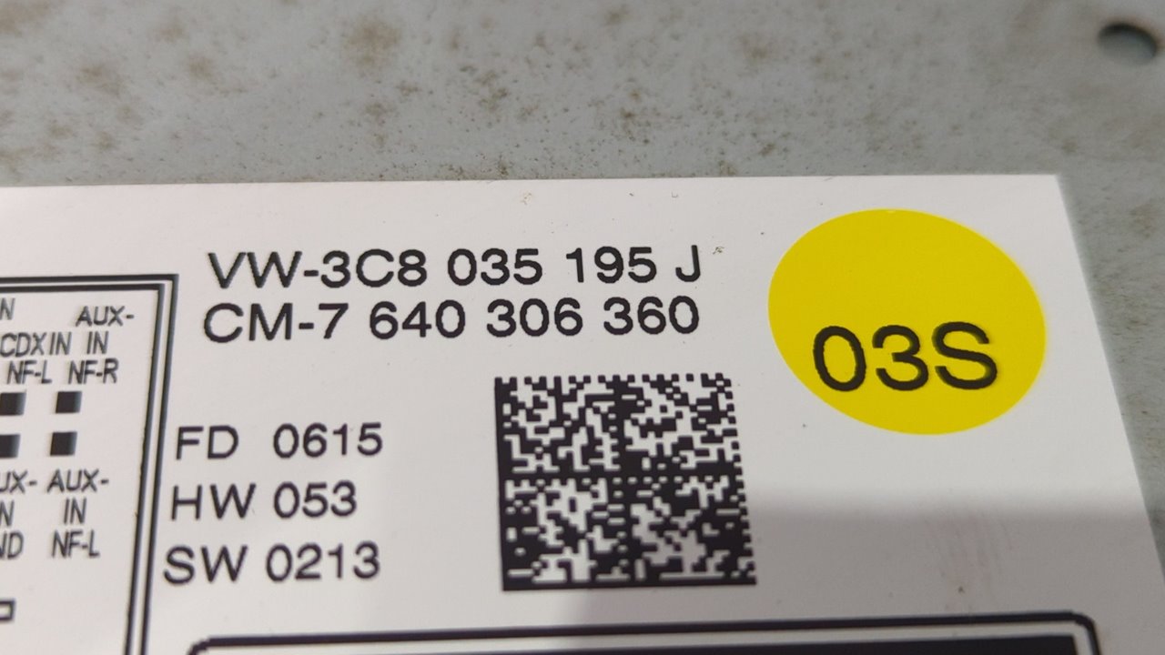 SISTEMA AUDIO / RADIO CD VOLKSWAGEN CADDY KA/KB (2K) - vista 3