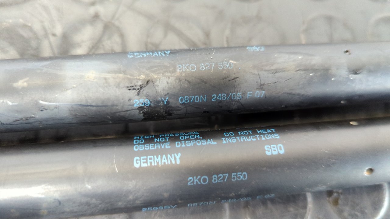 AMORTIGUADORES MALETERO / PORTON VOLKSWAGEN CADDY KA/KB (2K) - vista 2