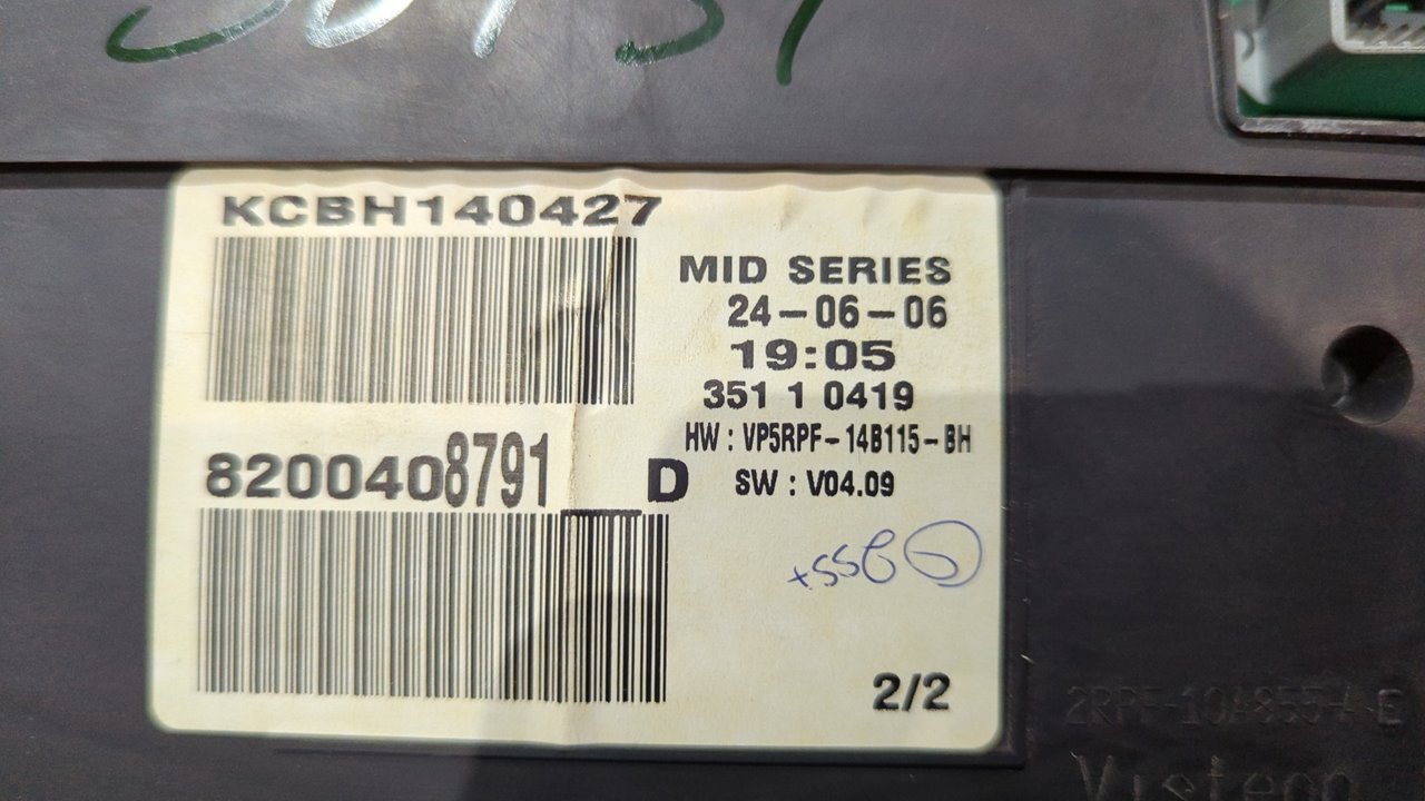 CUADRO INSTRUMENTOS RENAULT MEGANE II BERLINA 3P - vista 9