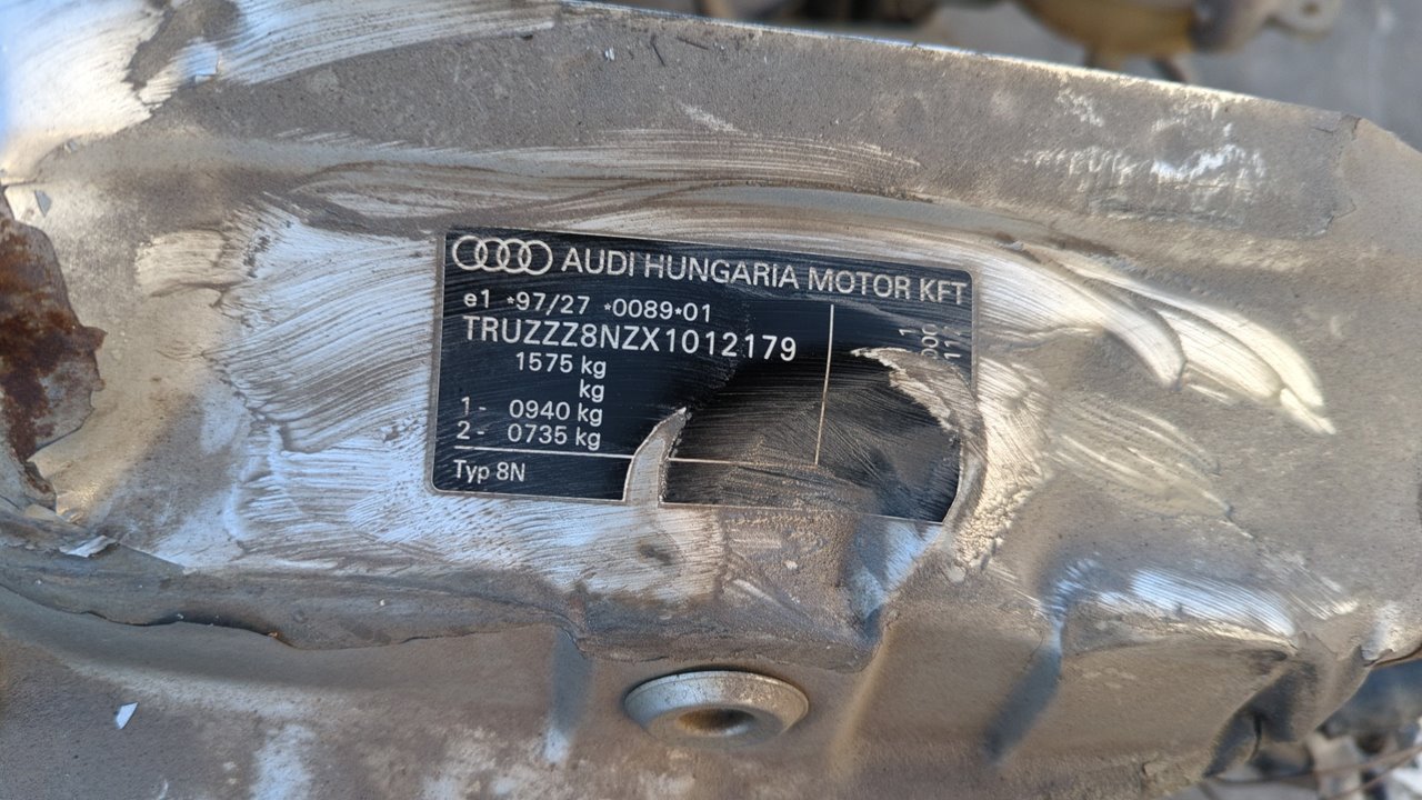 AIRBAG DELANTERO DERECHO AUDI TT (8N3/8N9) - vista 14