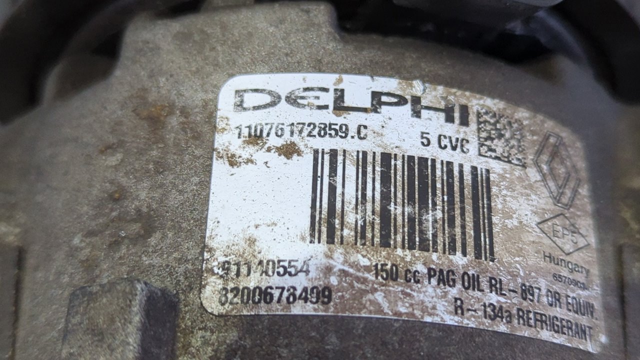 COMPRESOR AIRE ACONDICIONADO RENAULT MEGANE II BERLINA 3P - vista 2